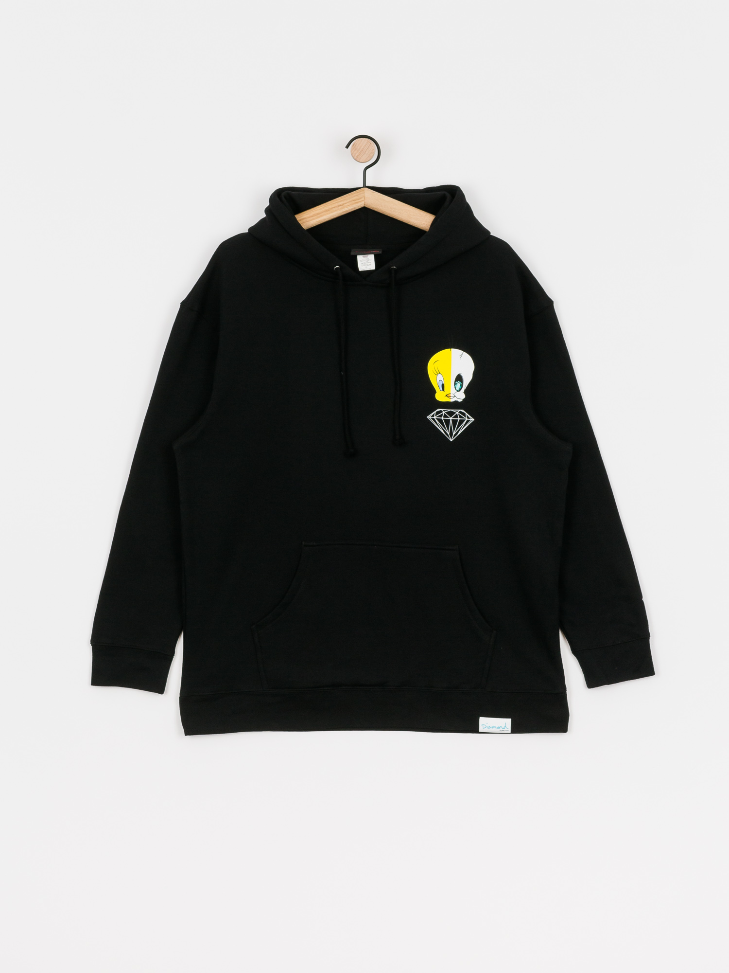 diamond supply hoodie black