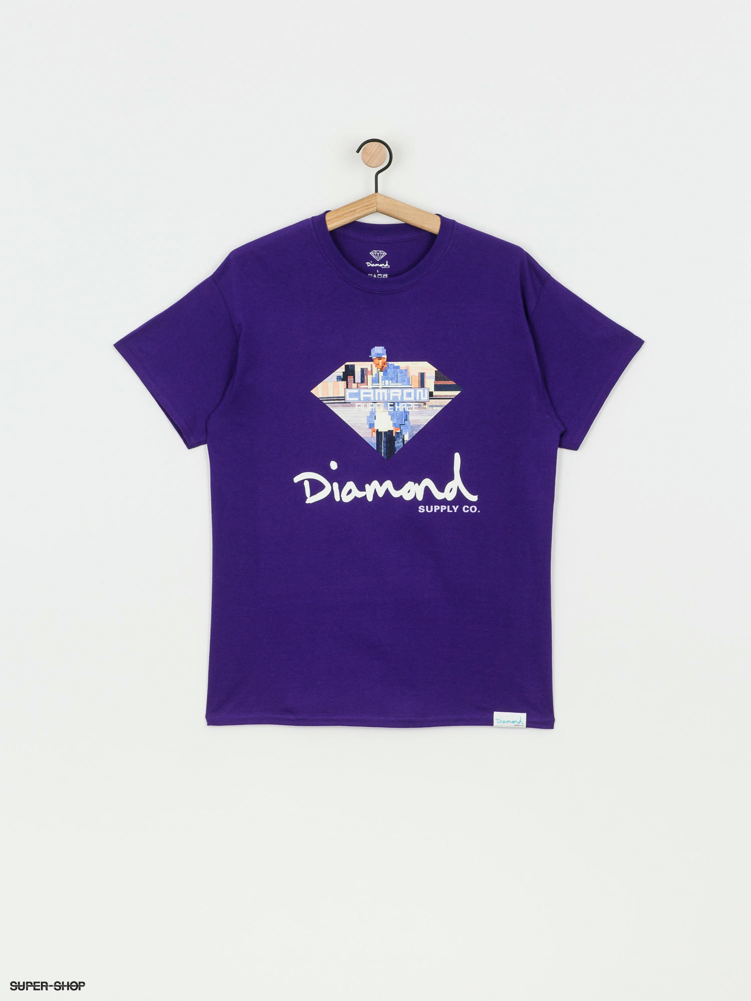 purple diamond supply shirt