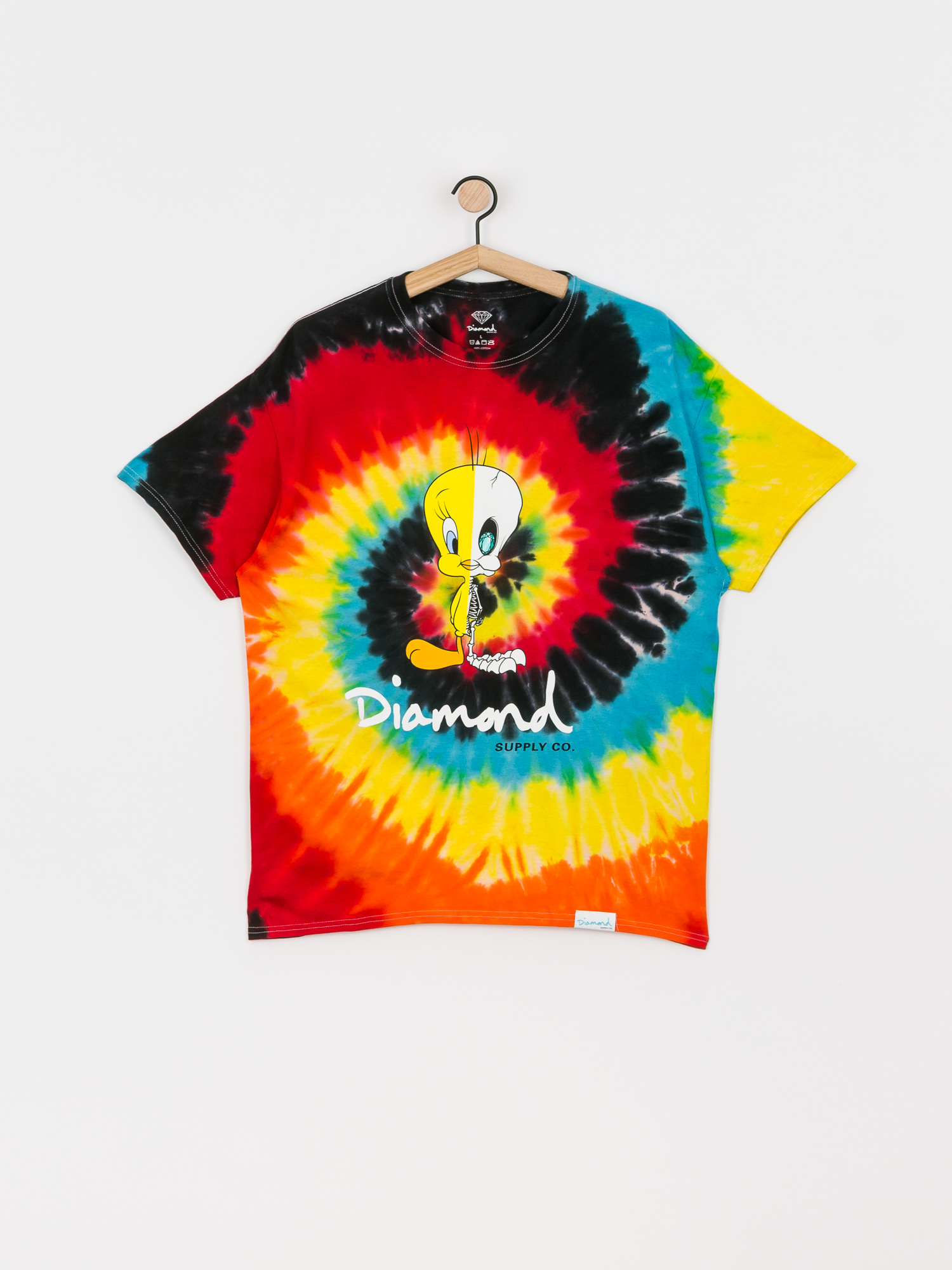 Diamond Supply Co. Tie Dye X Ray T-shirt (multi)