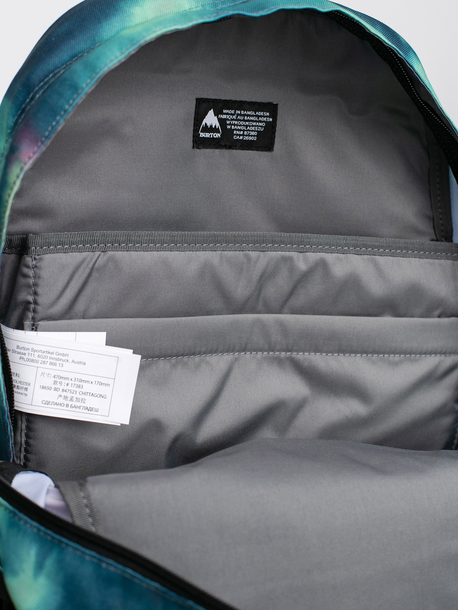 Burton Treble Yell Backpack (aura dye)