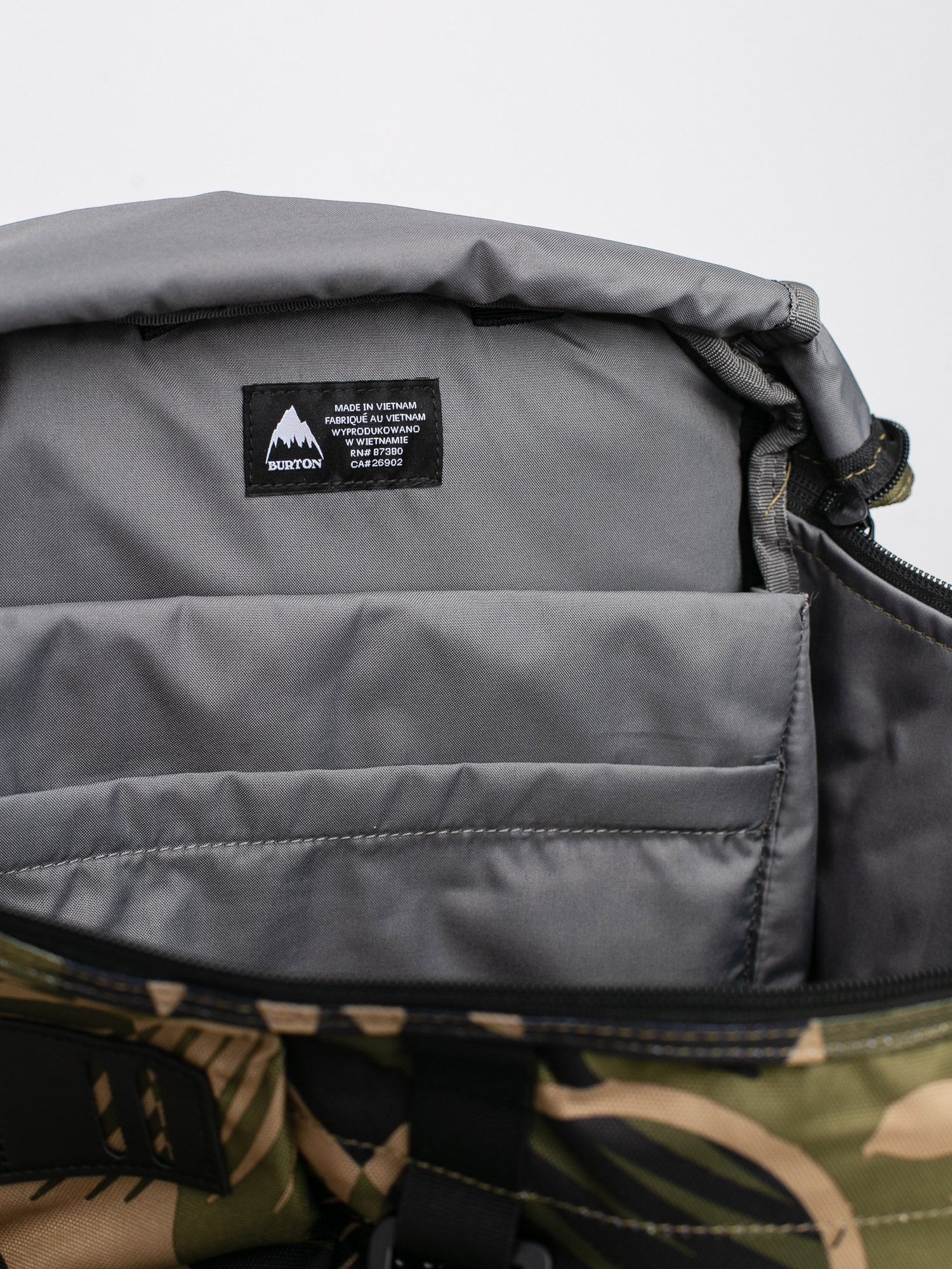 Burton Annex Rucksack (martini olive woodcut palm)