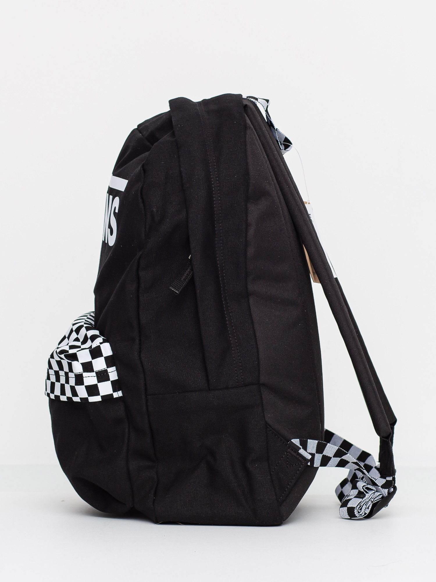 vans black realm backpack