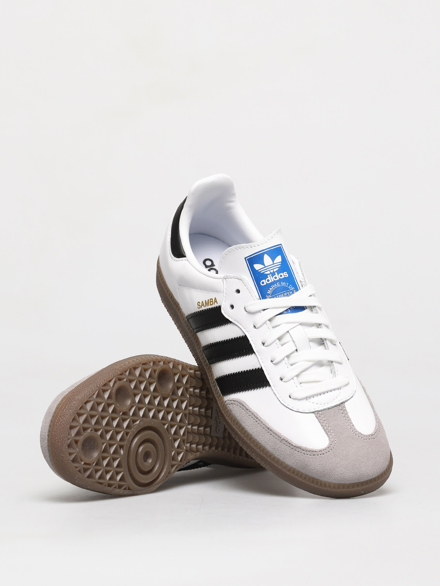 adidas Originals Samba Og Shoes (ftwr white/core black/clear granite)