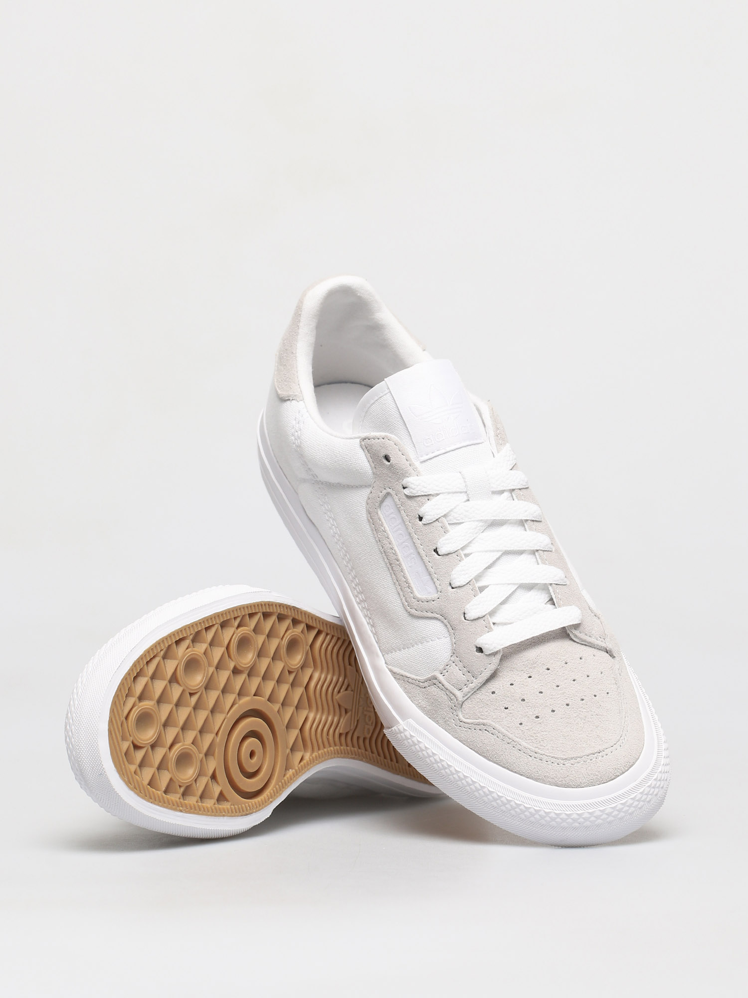 adidas Originals Continental Vulc Schuhe WeiB ftwwht ftwwht ftwwht