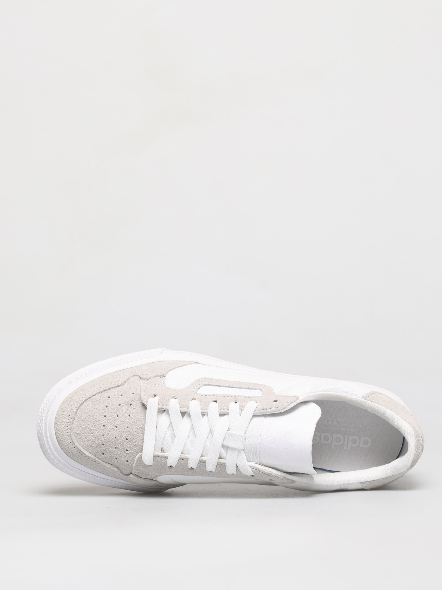 adidas gazelle silver green womens ADIDAS Continental 80 Suede Raw White