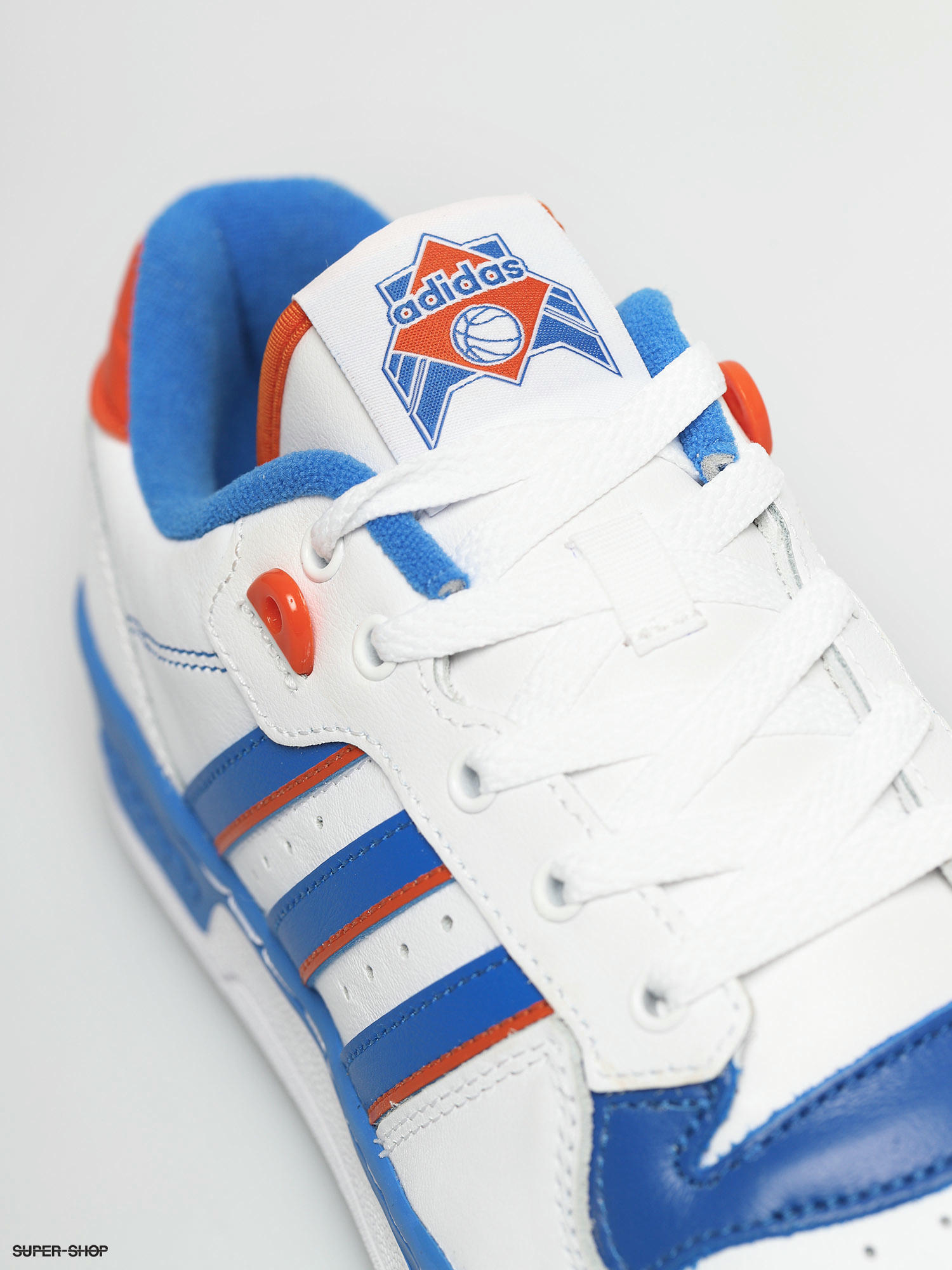 Adidas Rivalry Low Footwear White/Blue-Orange - FU6833