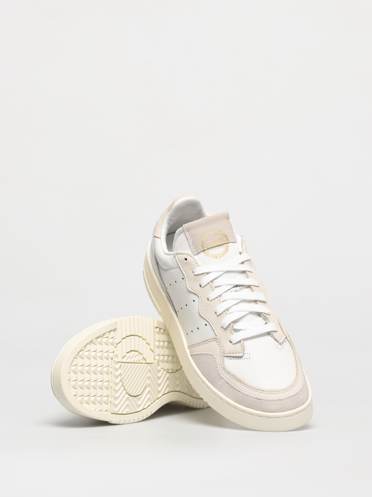 adidas Originals Supercourt Schuhe (crystal white/chalk white/off white)