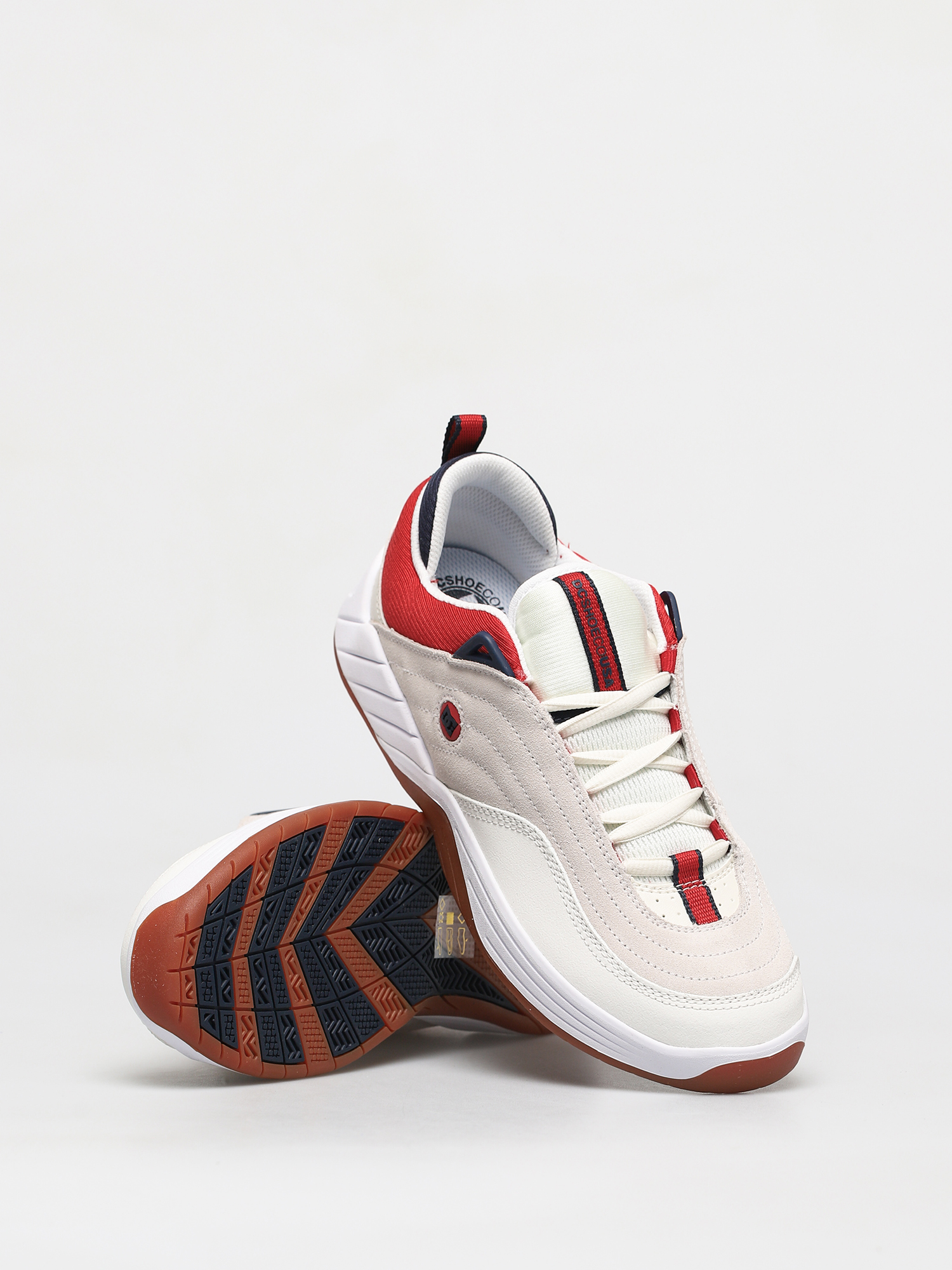 DC Williams Slim S Schuhe (white/navy/red)