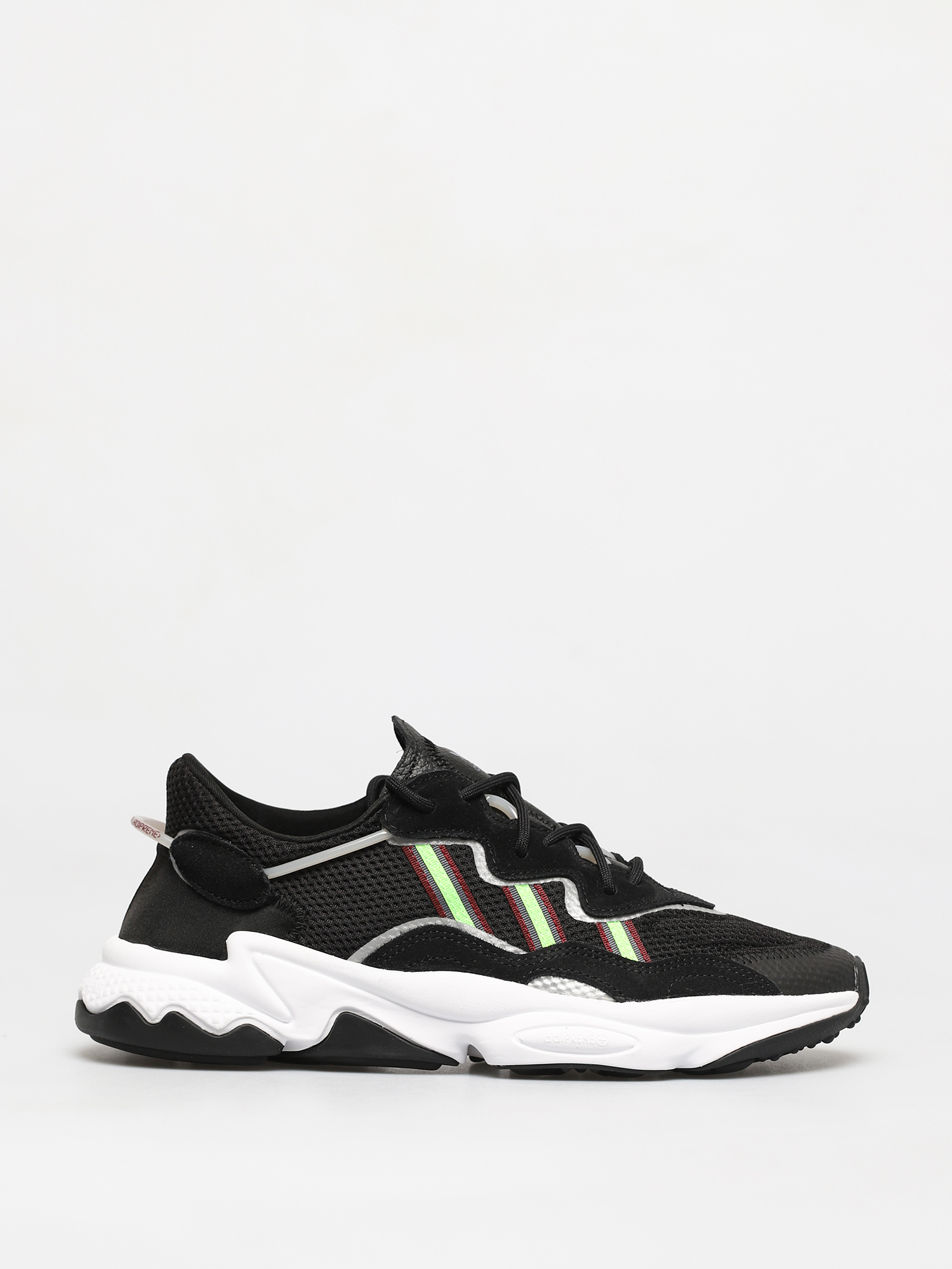 adidas Originals Ozweego Shoes black (core black/solar green/onix)