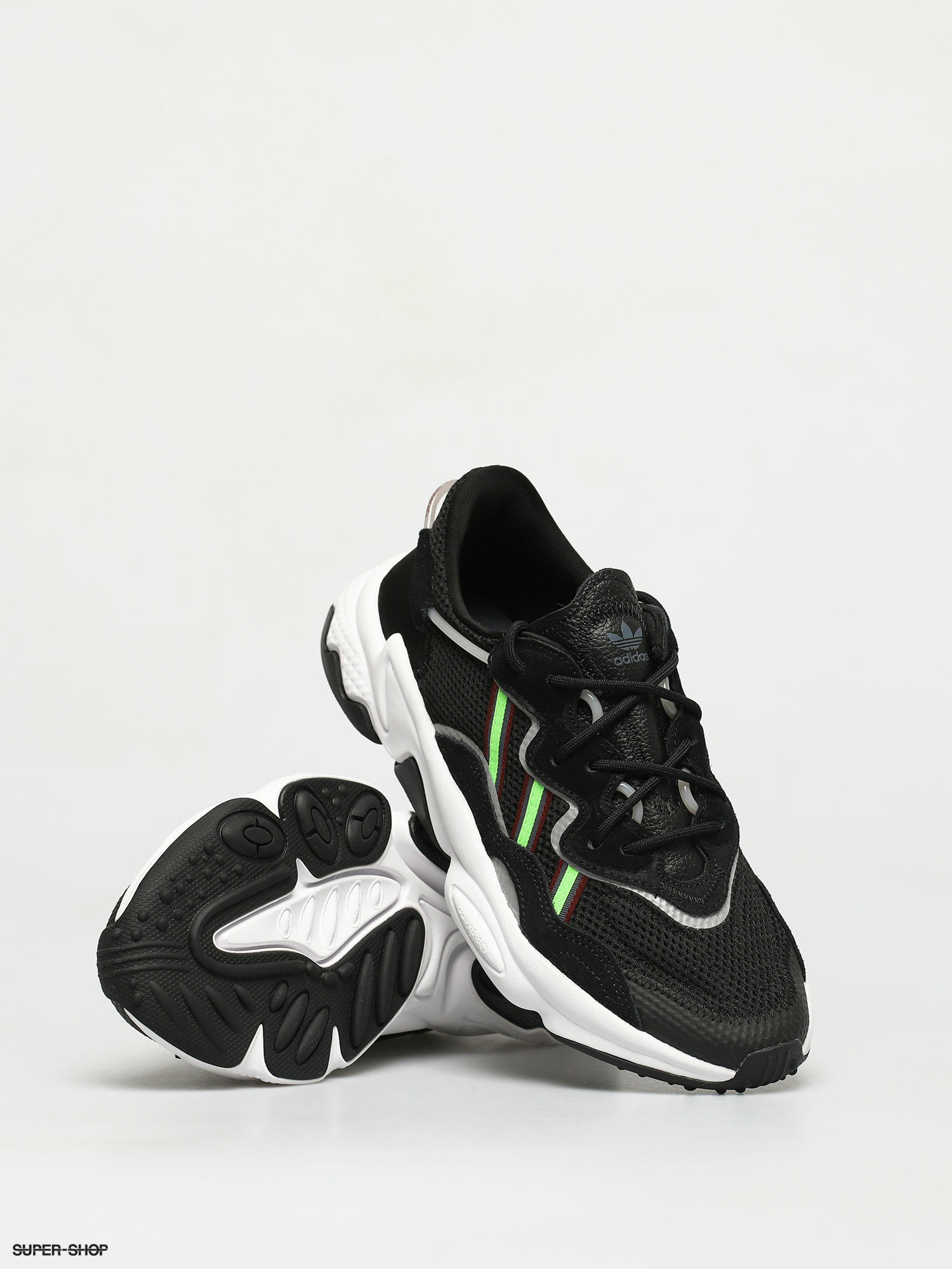 adidas ozweego black and green