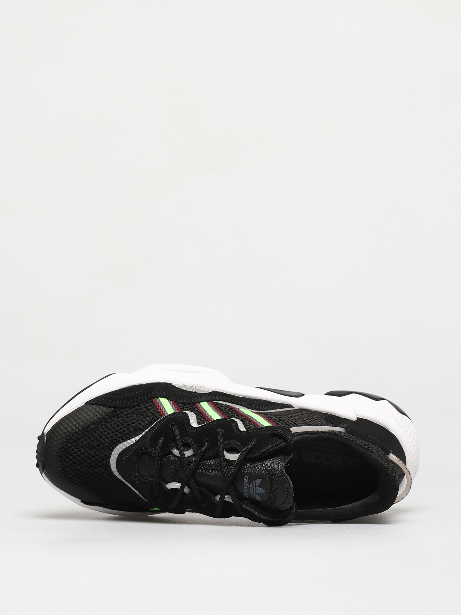 adidas Originals Ozweego Shoes (core black/solar green/onix)