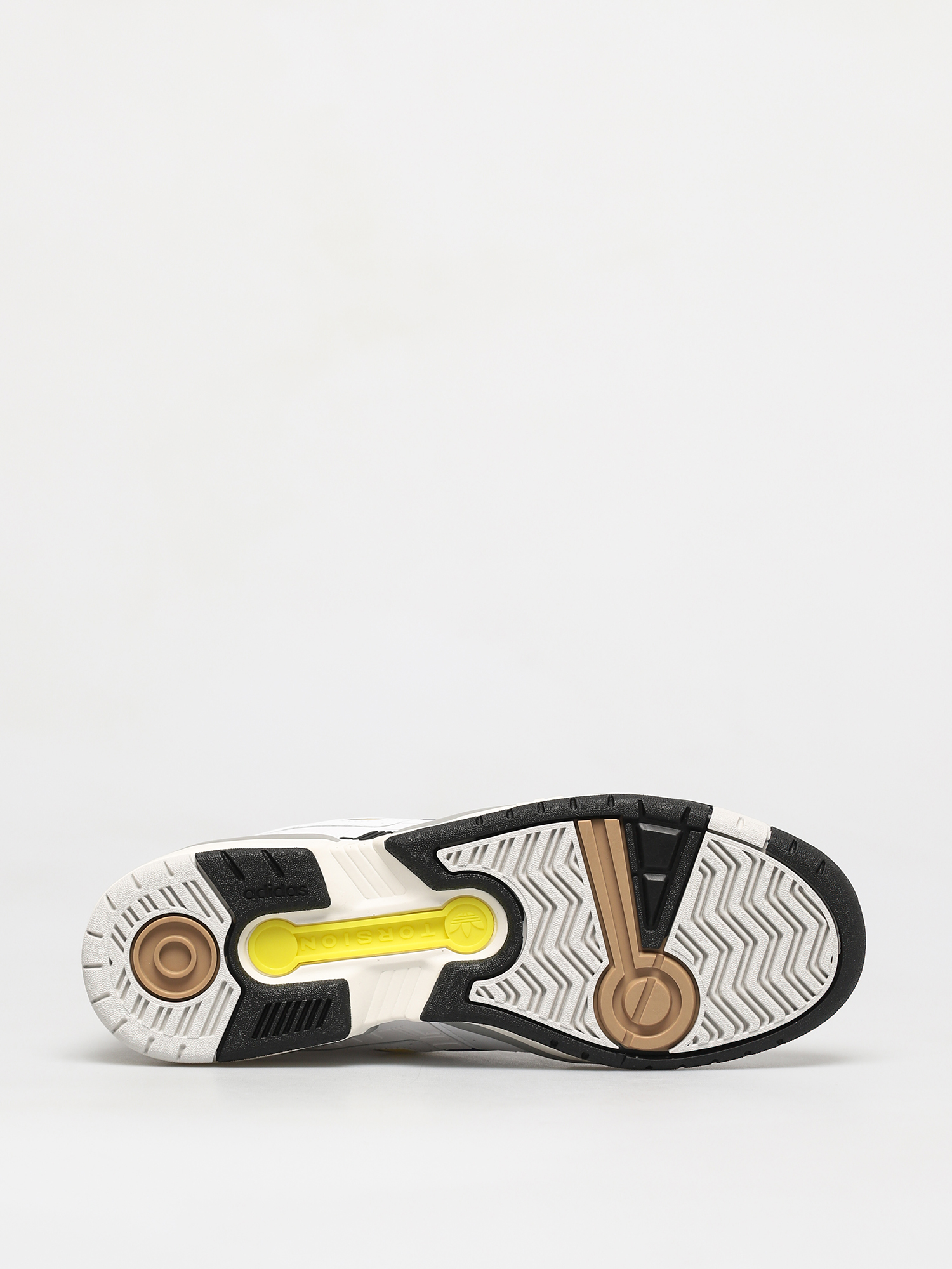 adidas Originals Torsion Comp Shoes (ftwr white/core black/solar yellow)