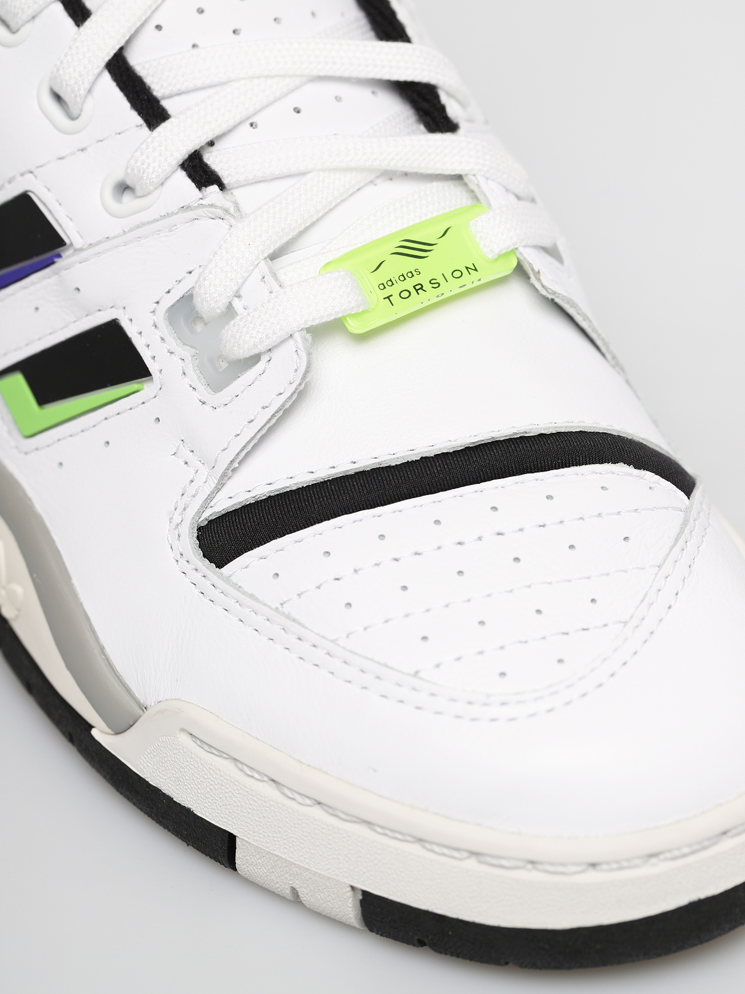 adidas Originals Torsion Comp Shoes (ftwr white/core black/solar yellow)