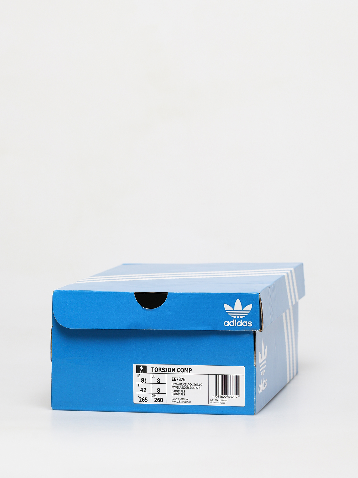 adidas Originals Torsion Comp Shoes (ftwr white/core black/solar yellow)