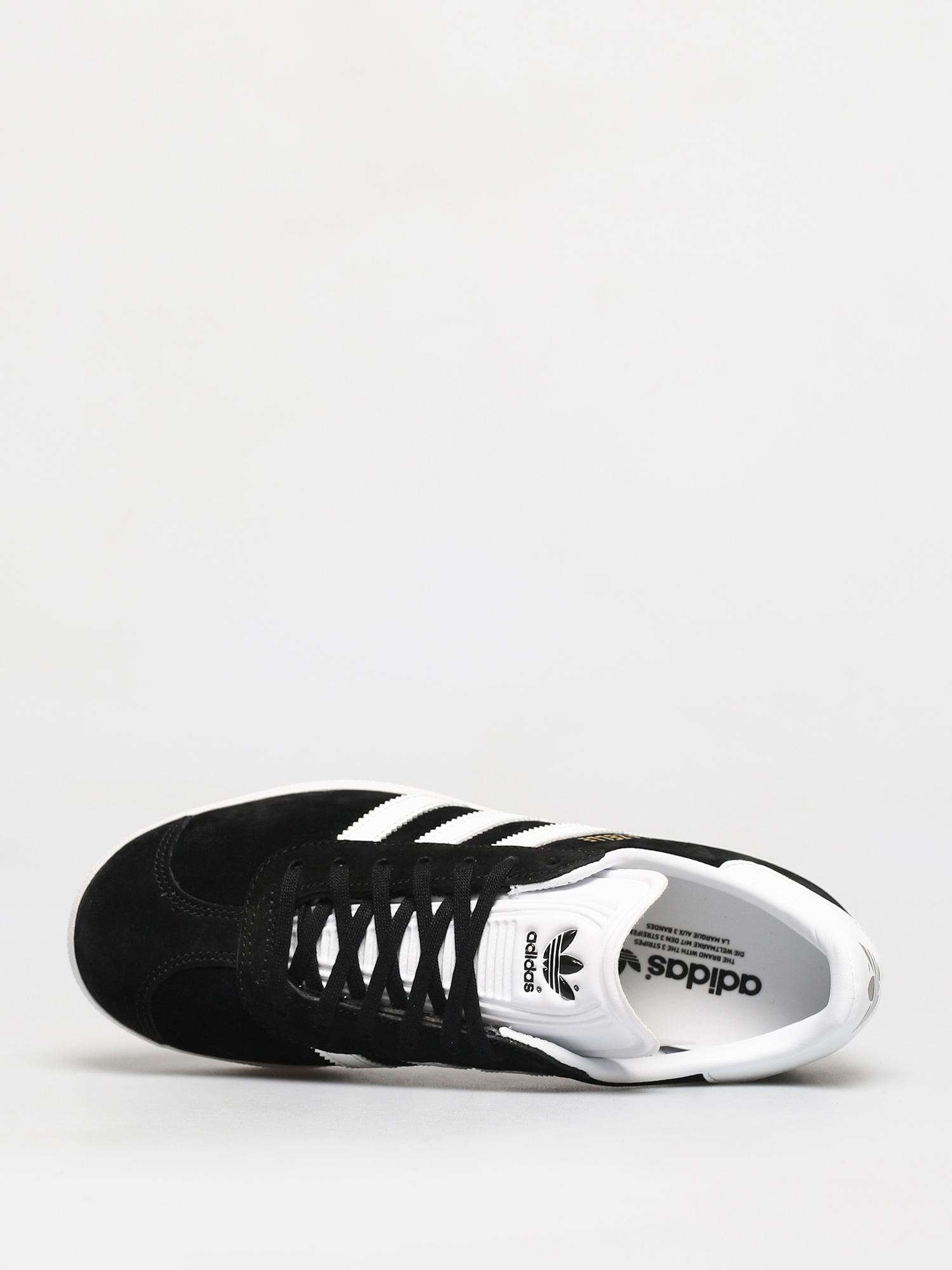 adidas Originals Gazelle Shoes (cblack/white/goldmt)