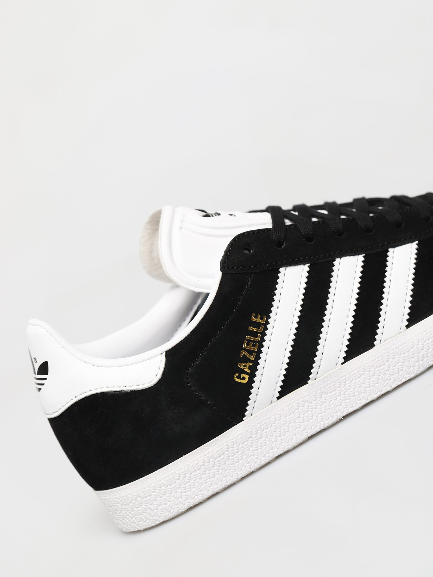 adidas Originals Gazelle Shoes (cblack/white/goldmt)