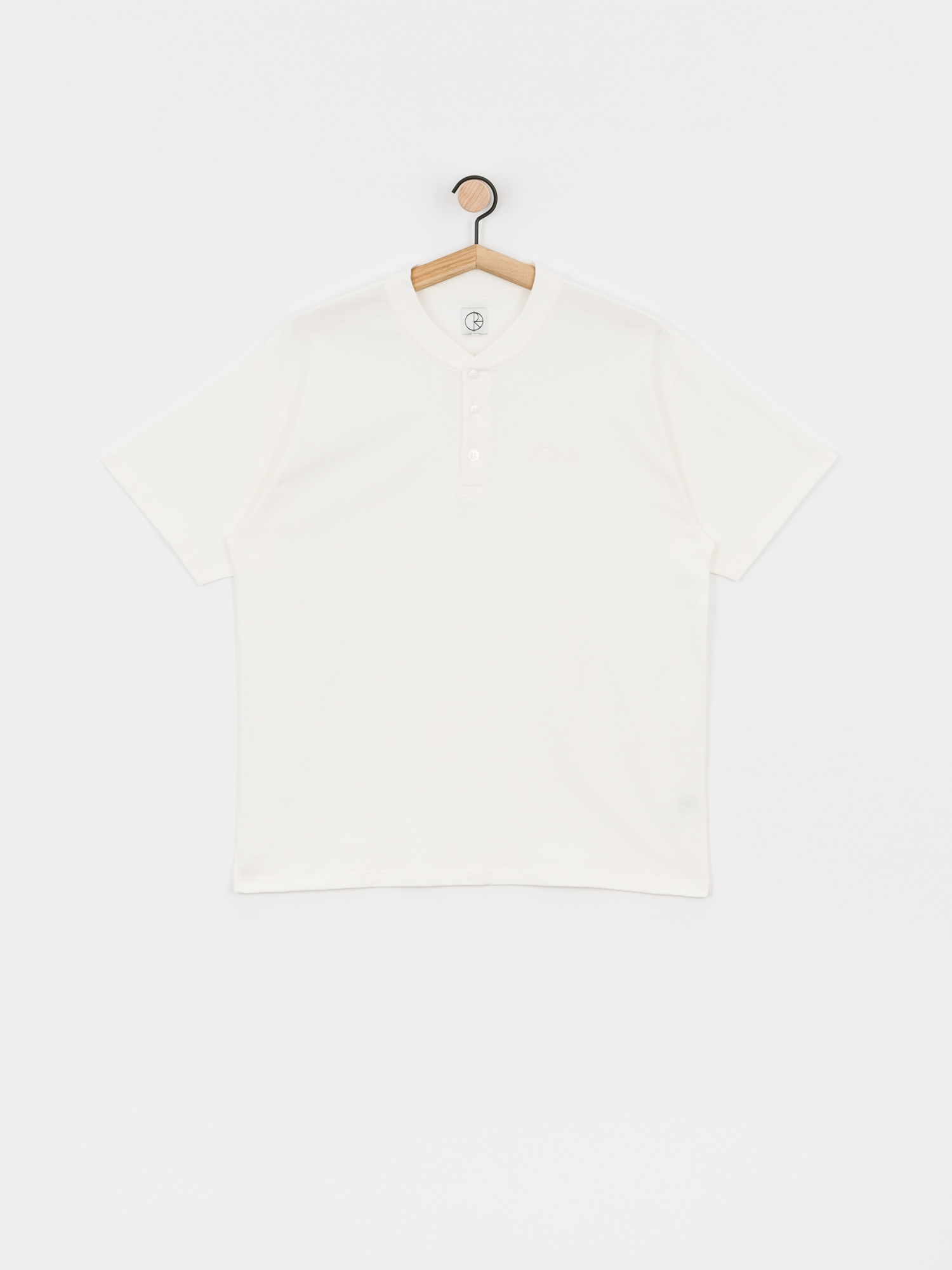 Polar Skate Henley T-shirt (cloud white)