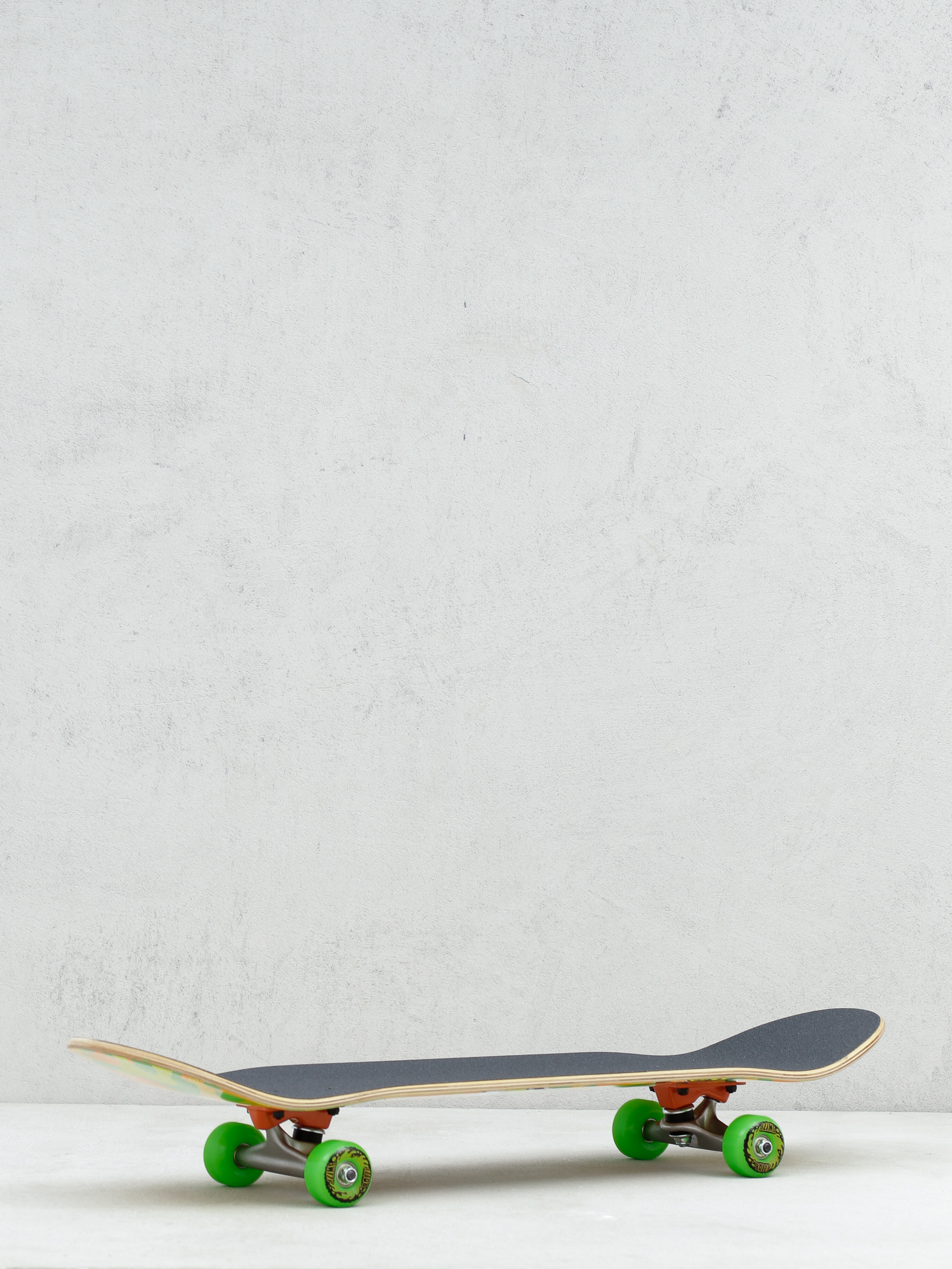 Santa Cruz Primary Hand Skateboard (green/yellow)