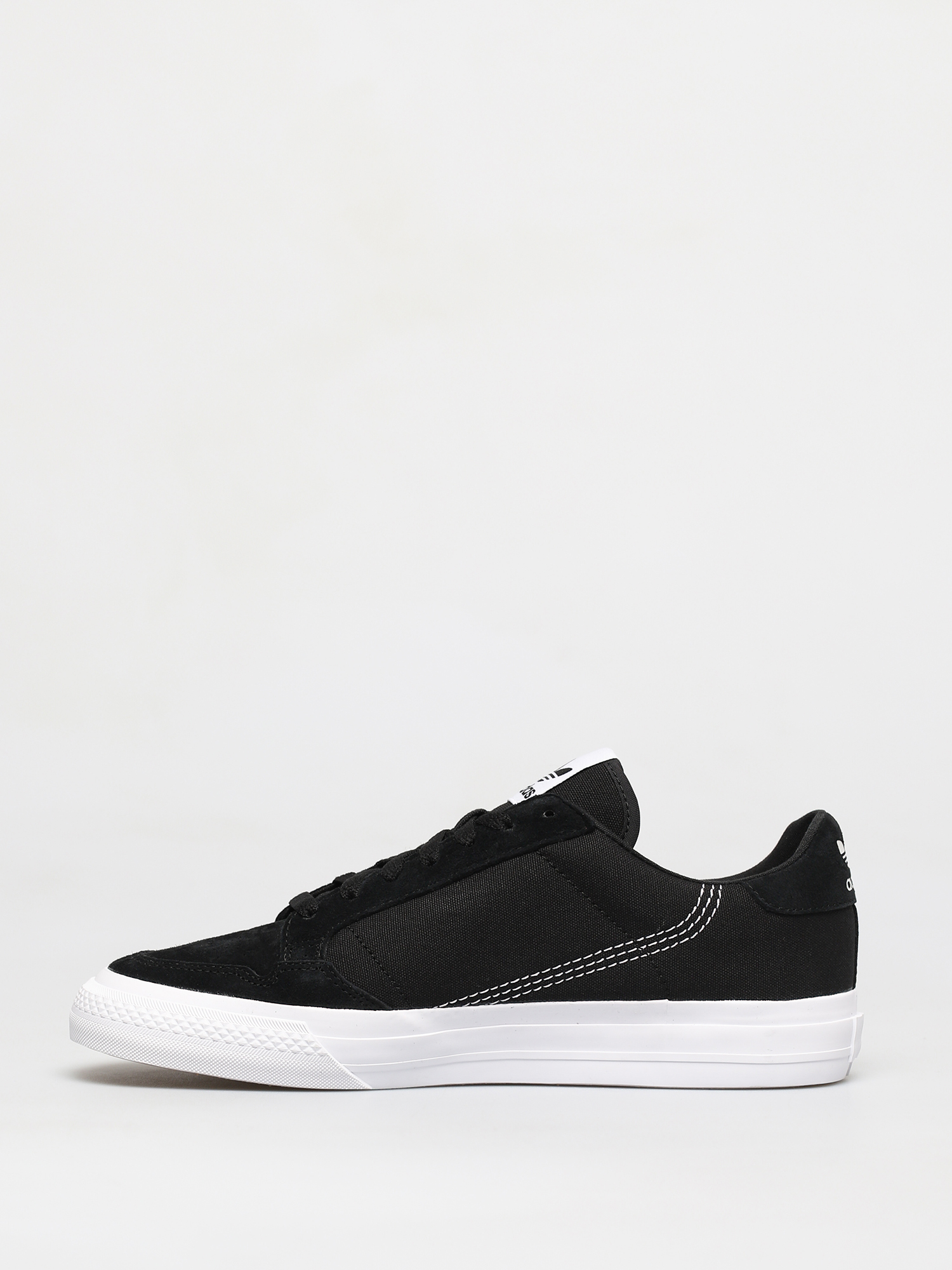 adidas Originals Continental Vulc Shoes (cblack/ftwwht/cblack)