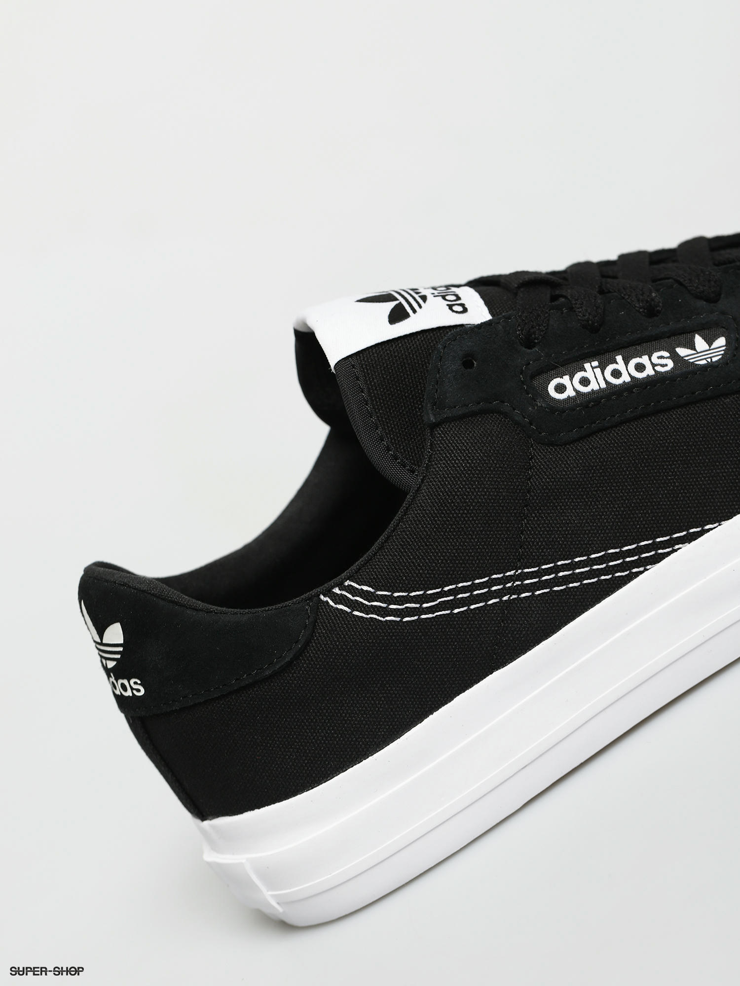 adidas Originals Continental Vulc Shoes (cblack/ftwwht/cblack)