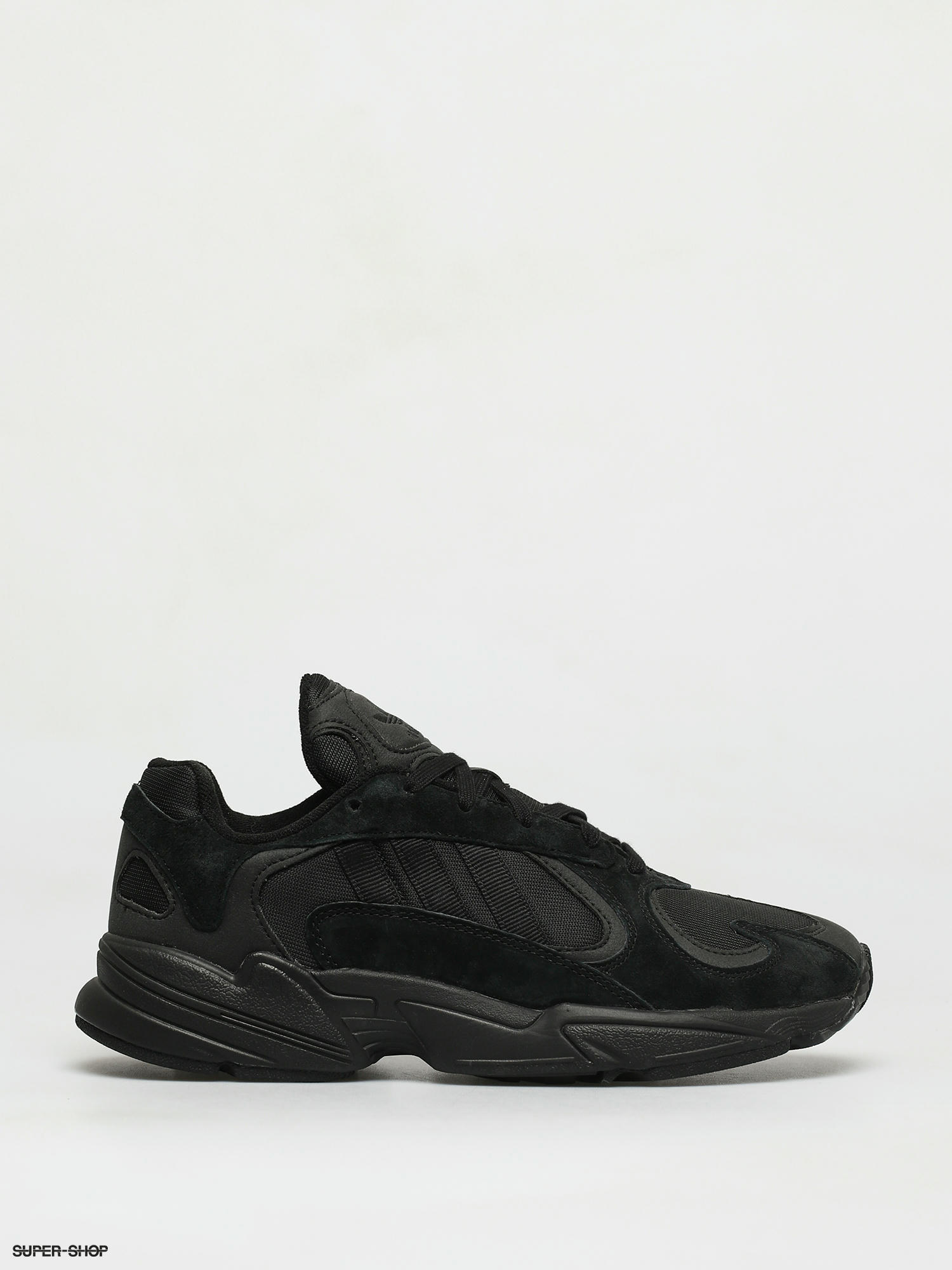 Adidas originals yung 1 trainers in black online