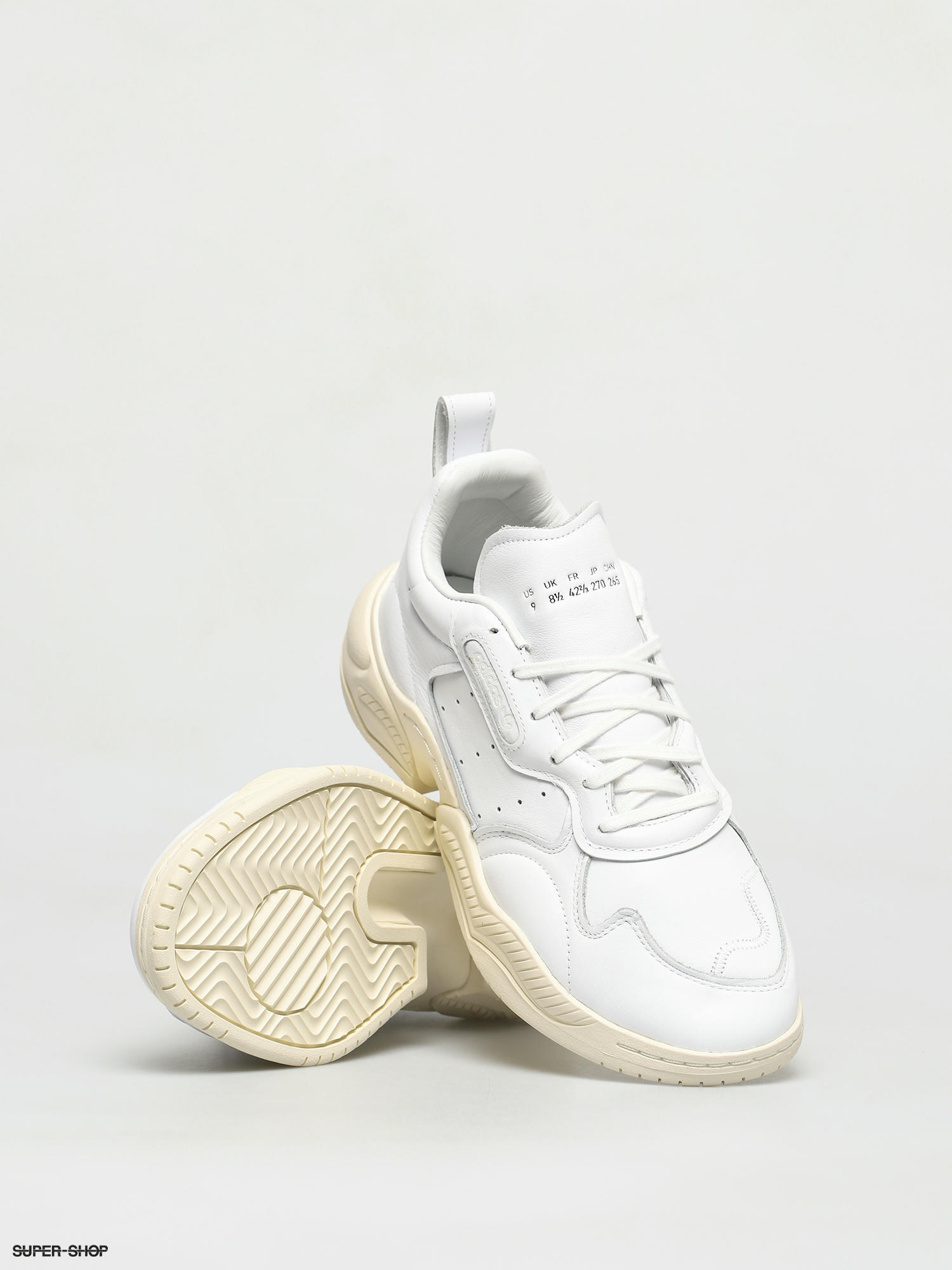 Adidas super outlet court raw white