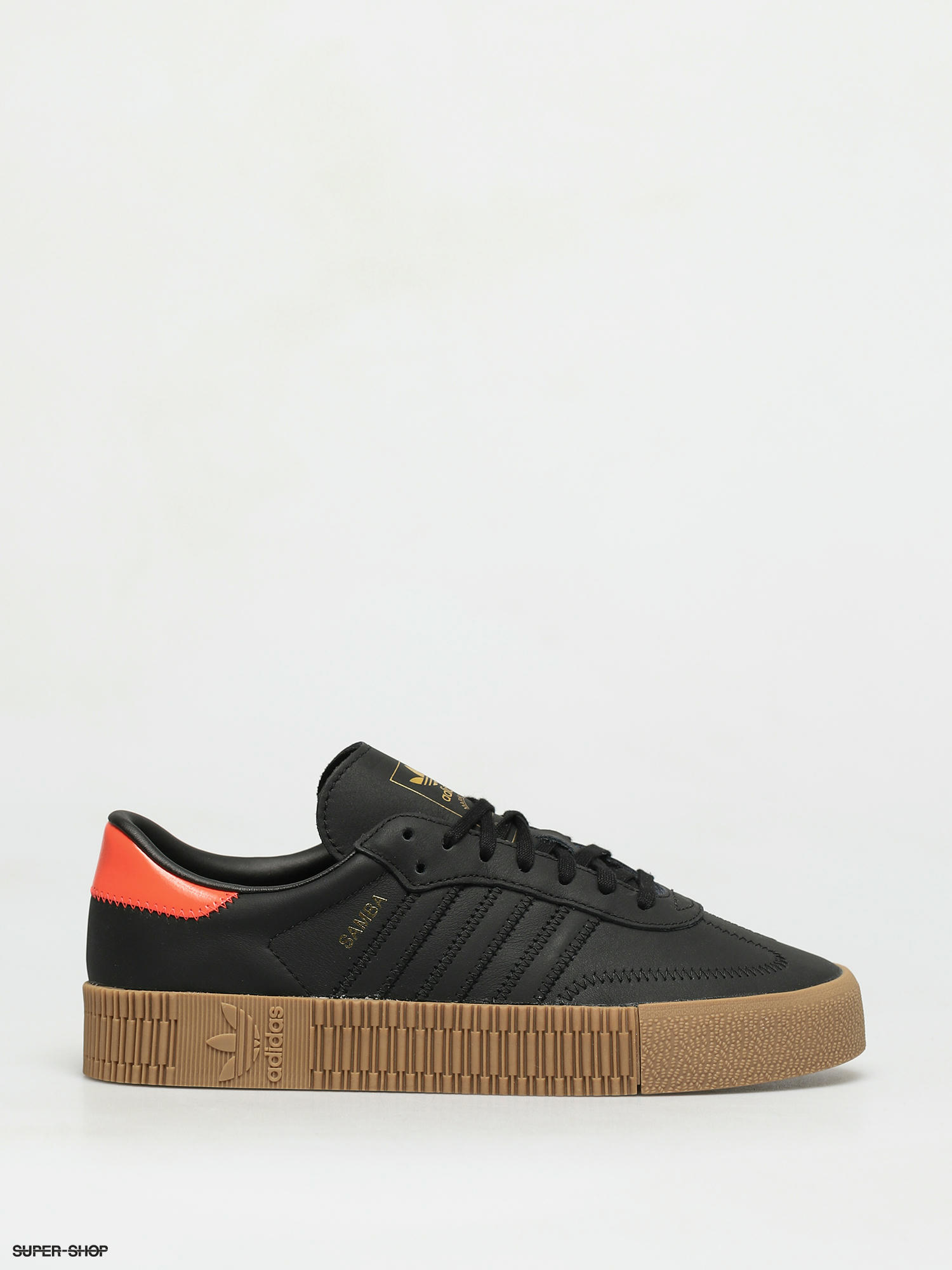 Adidas black sambarose store trainers