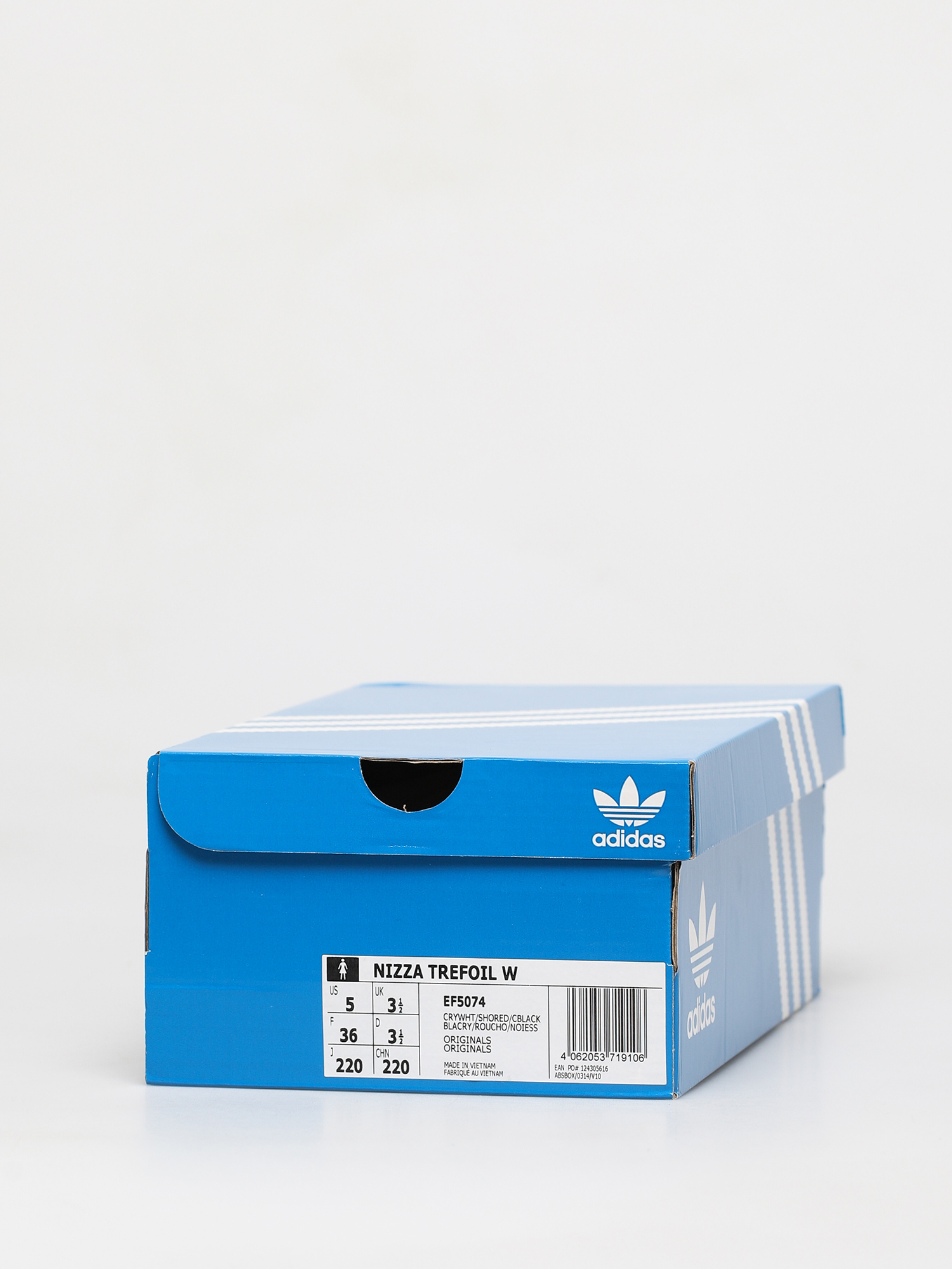 adidas Originals Nizza Trefoil Shoes Wmn (crywht/shored/cblack)
