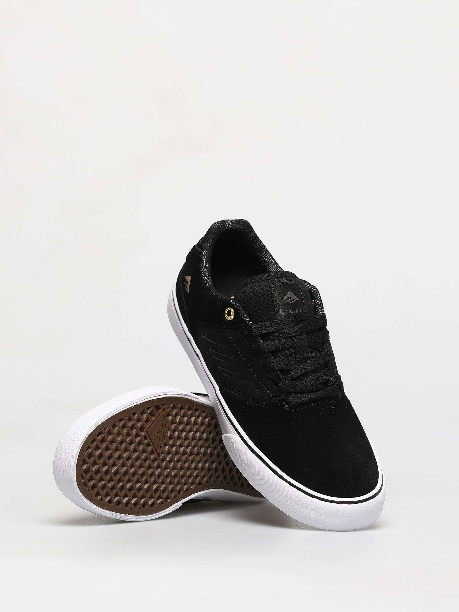 Emerica The Low Vulc Shoes (black/gold/white)