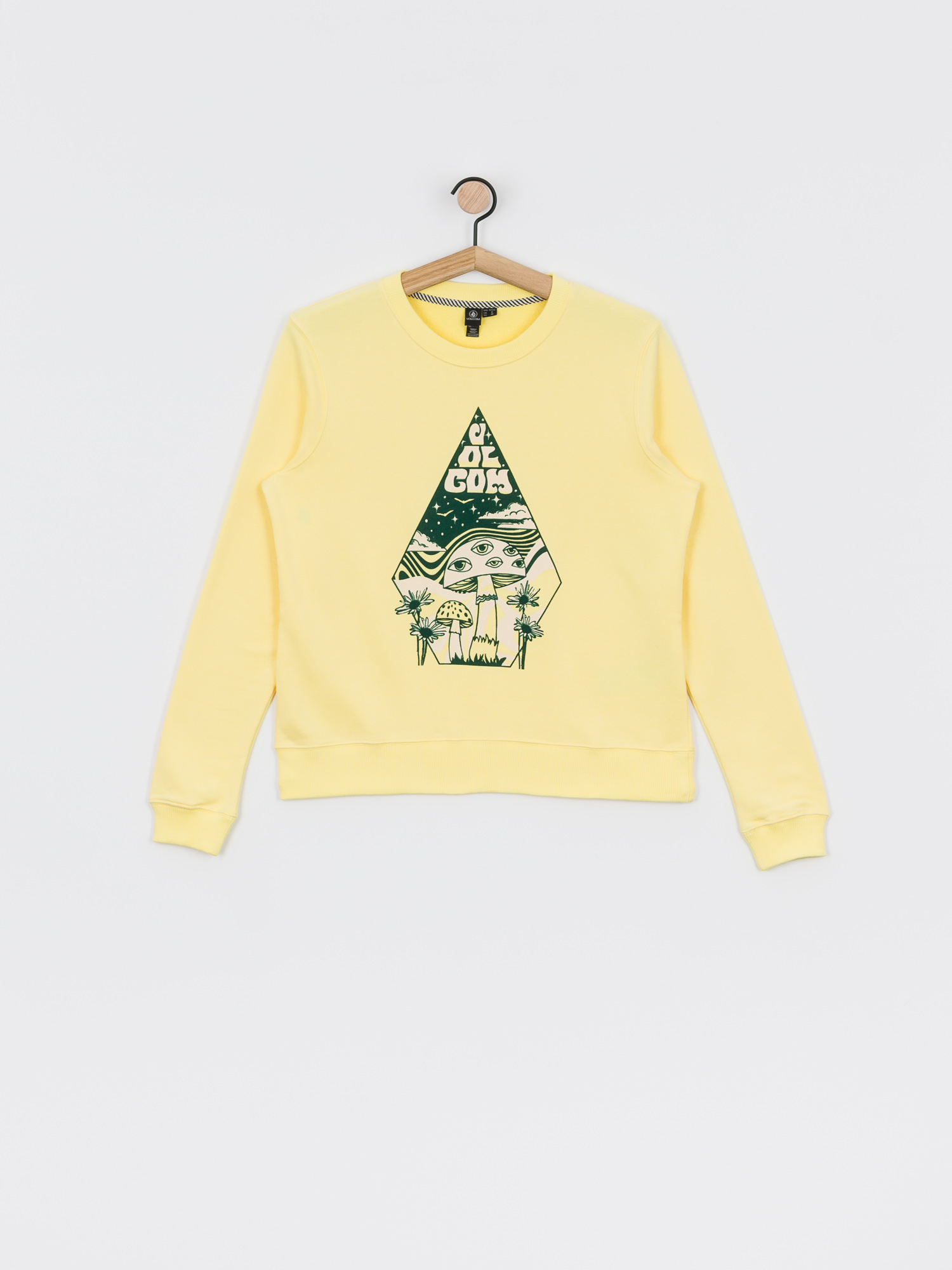 faded yellow hoodie