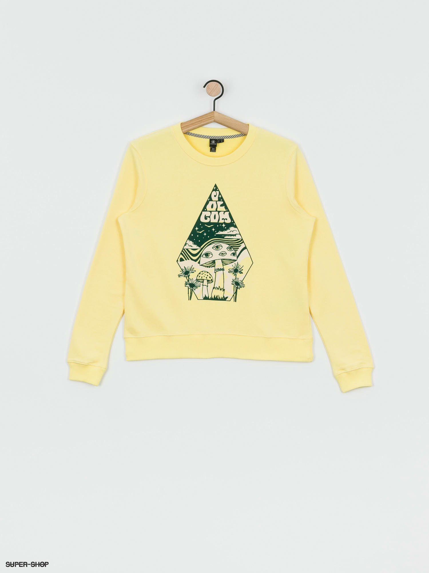 faded yellow hoodie