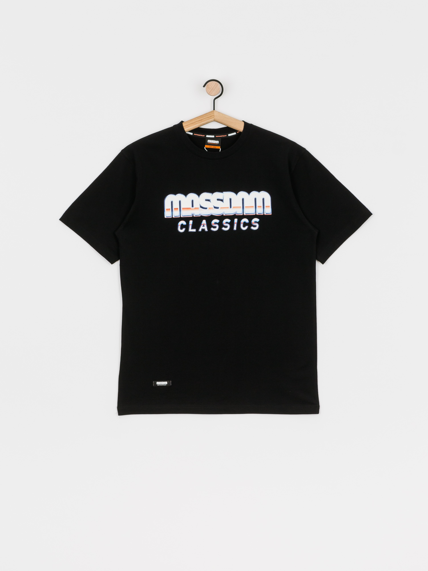 supreme chrome tee black