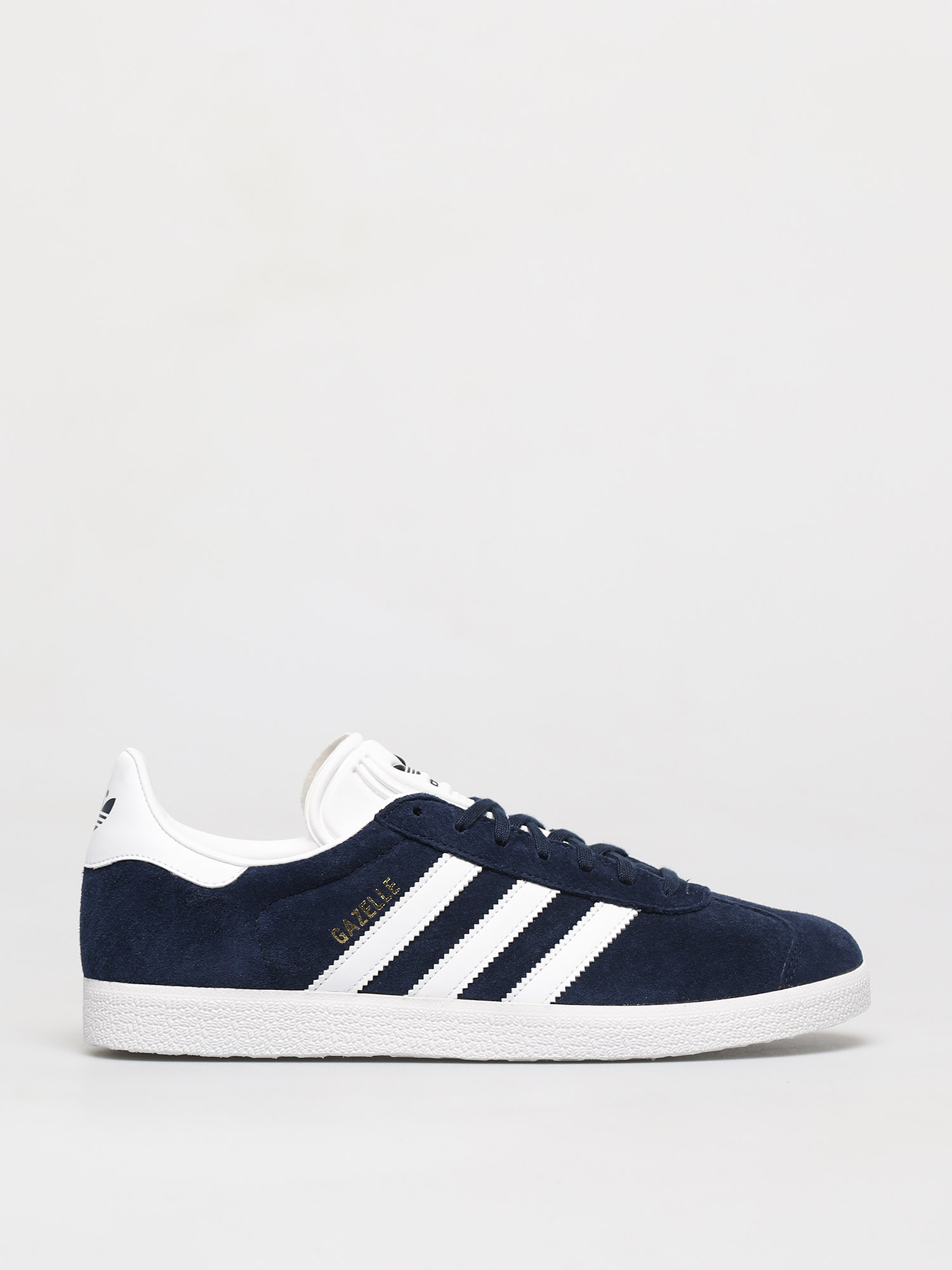 White Gold Gazelle Trainers White Dark Blue Adidas Originals