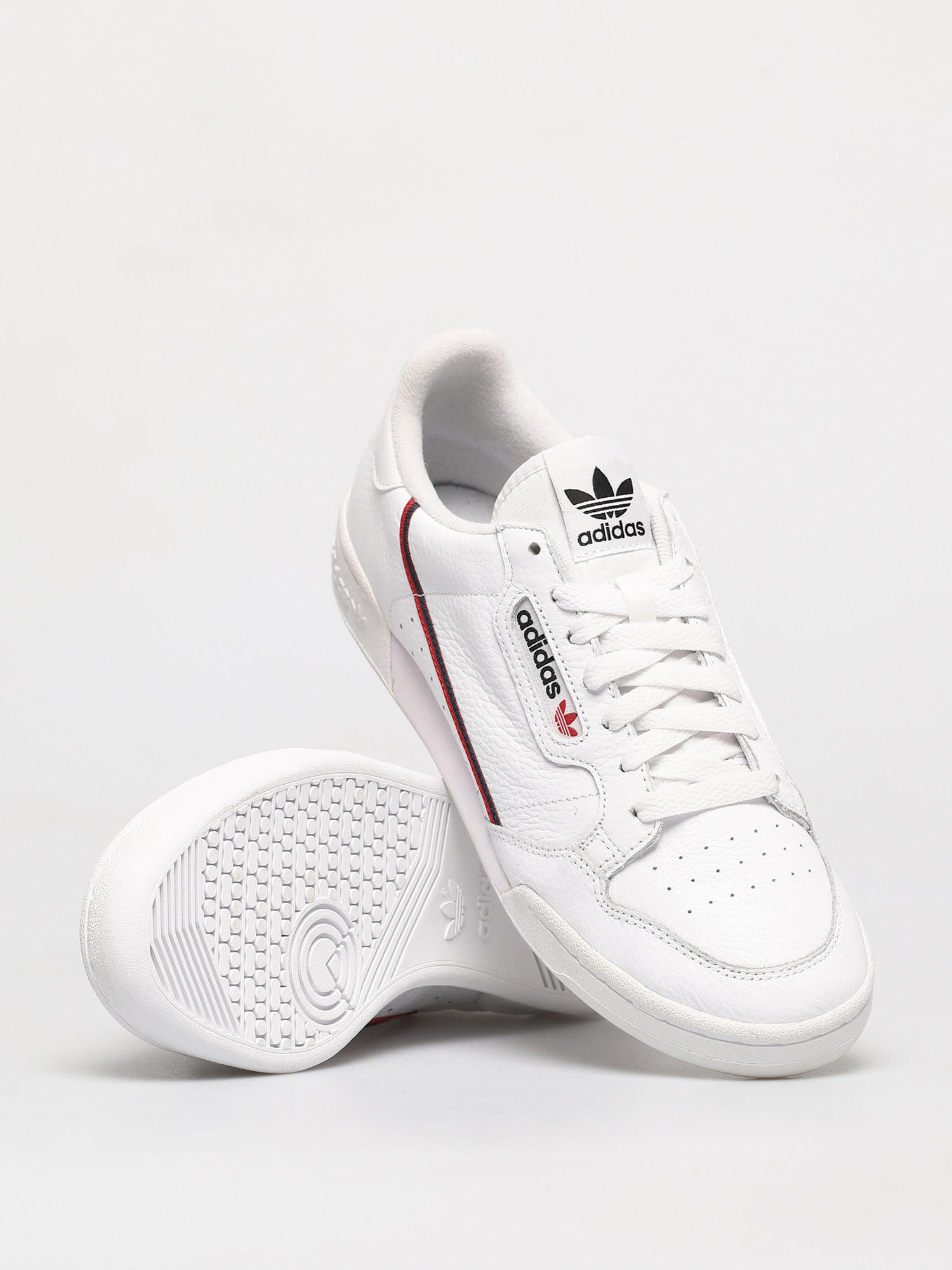 adidas Originals Continental 80 Shoes (ftwwht/scarle/conavy)