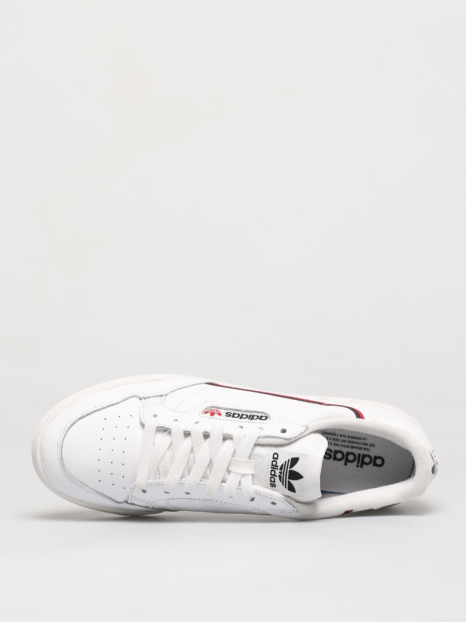 adidas Originals Continental 80 Shoes (ftwwht/scarle/conavy)
