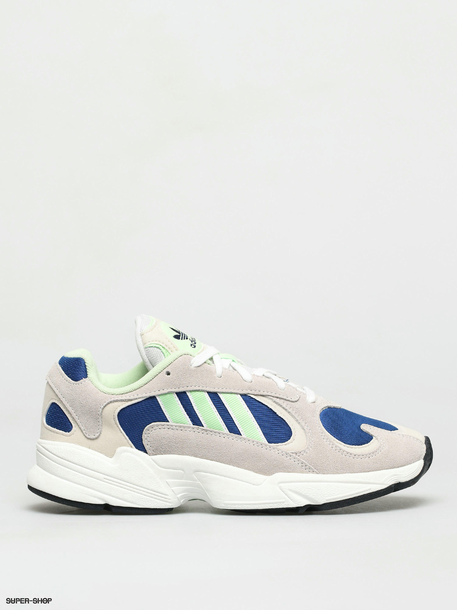 Adidas originals yung 1 store in white and green