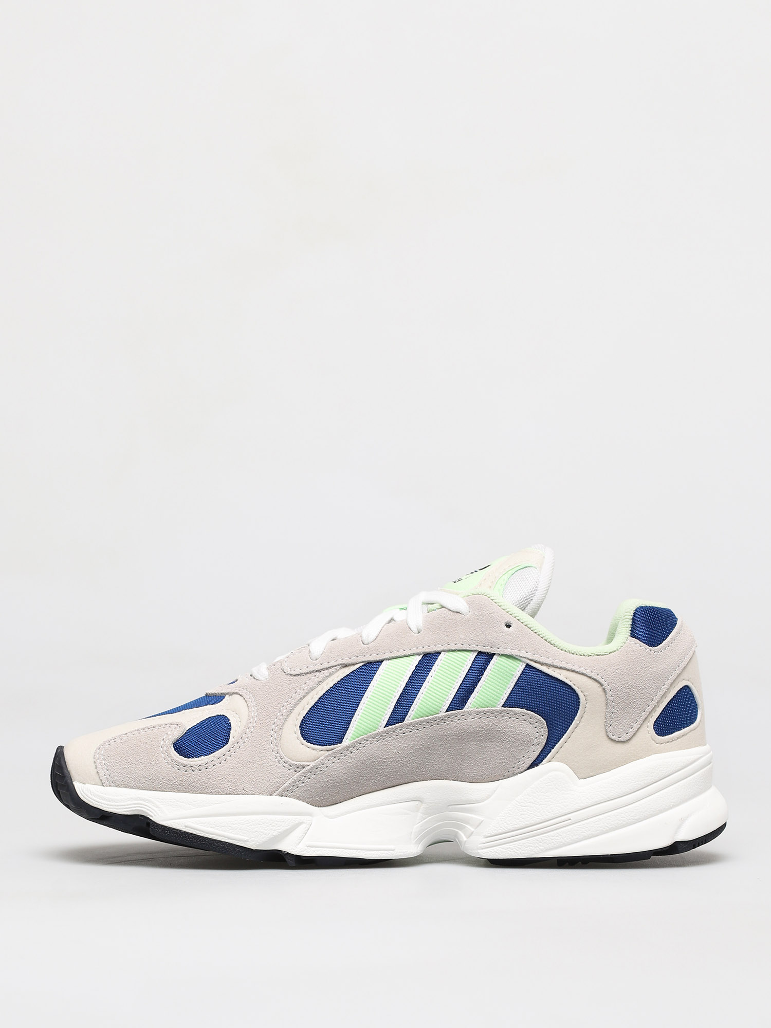 adidas Originals Yung 1 Shoes (ftwr white/glow green/collegiate royal)