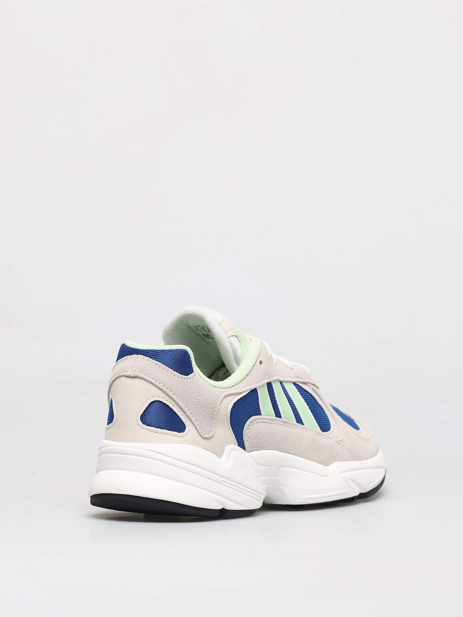 adidas Originals Yung 1 Shoes (ftwr white/glow green/collegiate royal)