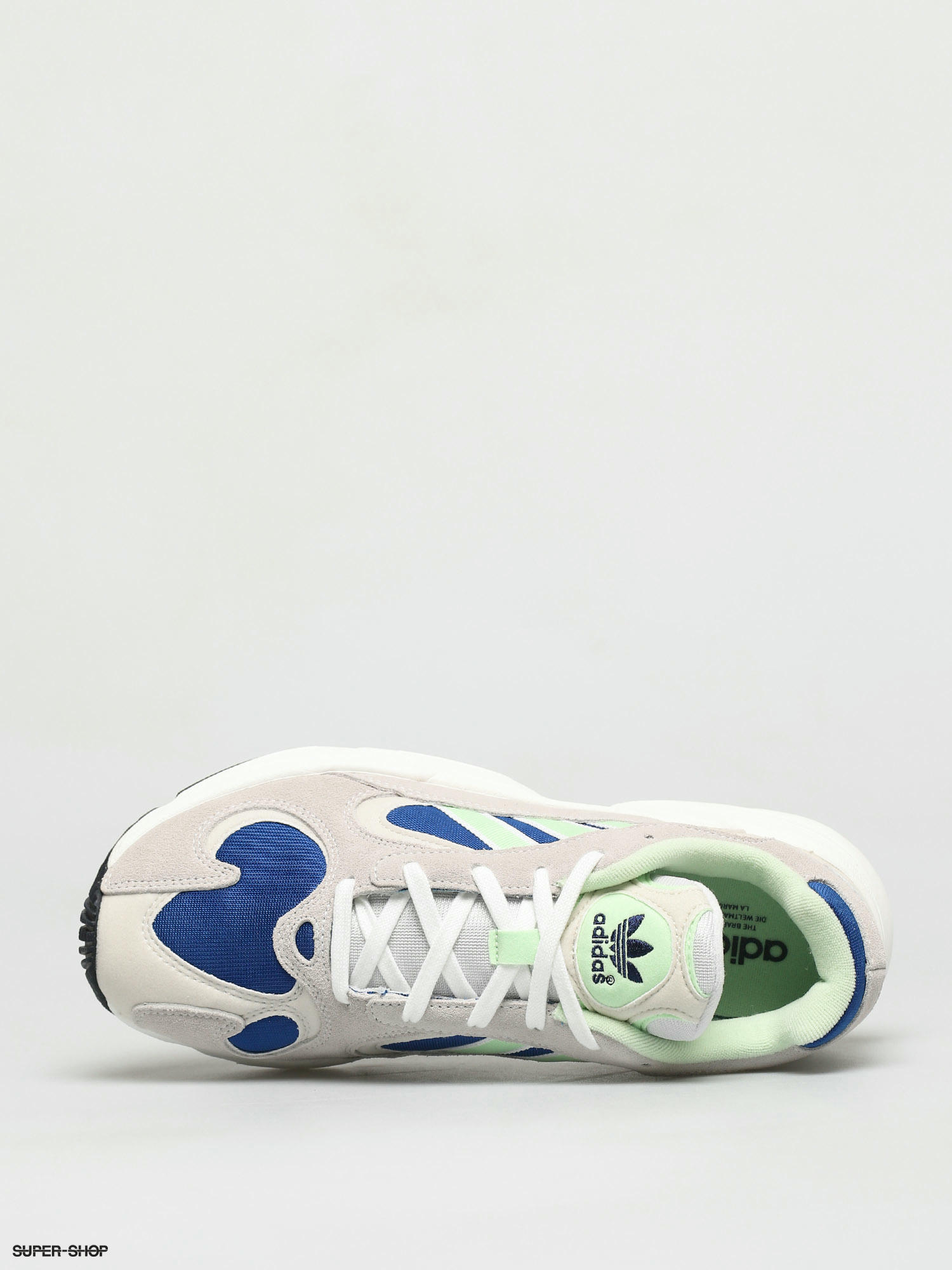 adidas originals yung 1 in white and green