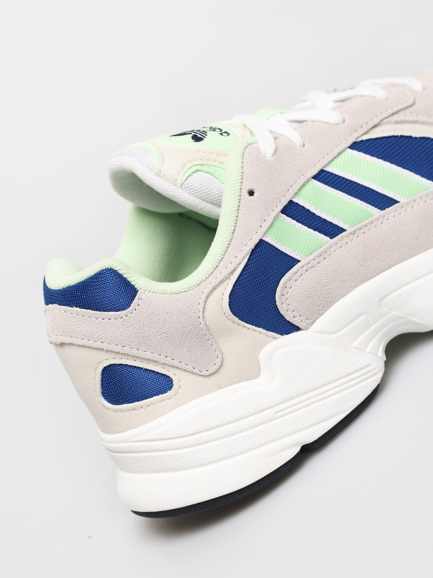 adidas Originals Yung 1 Shoes (ftwr white/glow green/collegiate royal)