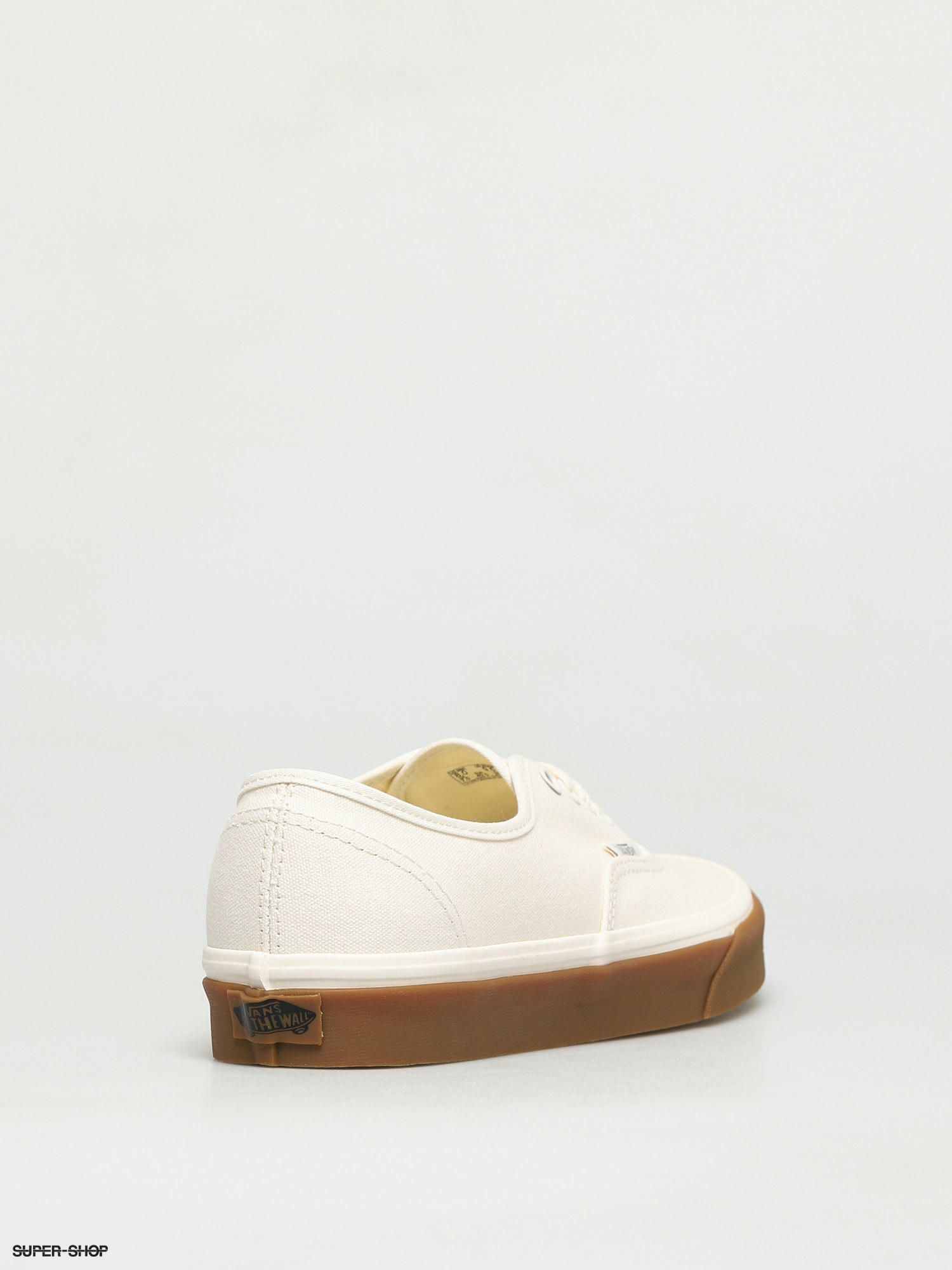 vans authentic white canvas skate shoes