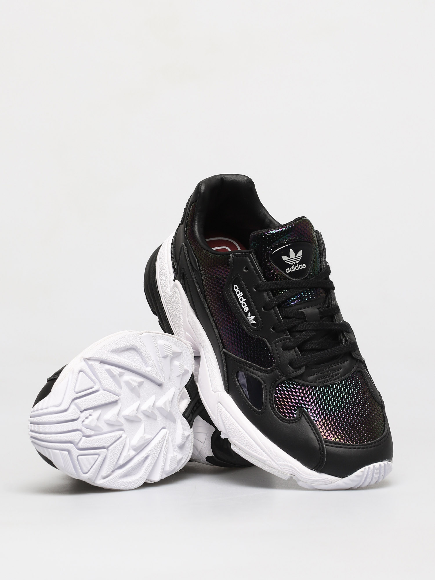 adidas gazelle silver green womens Adidas Falcon Women's Shoes Core Black Patent Leather/Collegiate Purpl
