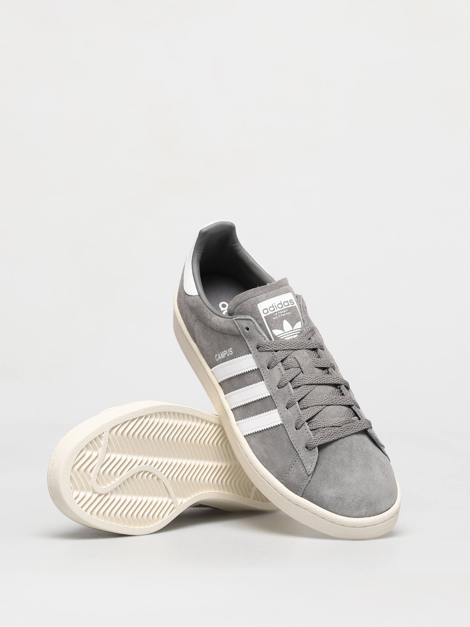 adidas Originals Campus Shoes (grey three f17/ftwr white/chalk white)