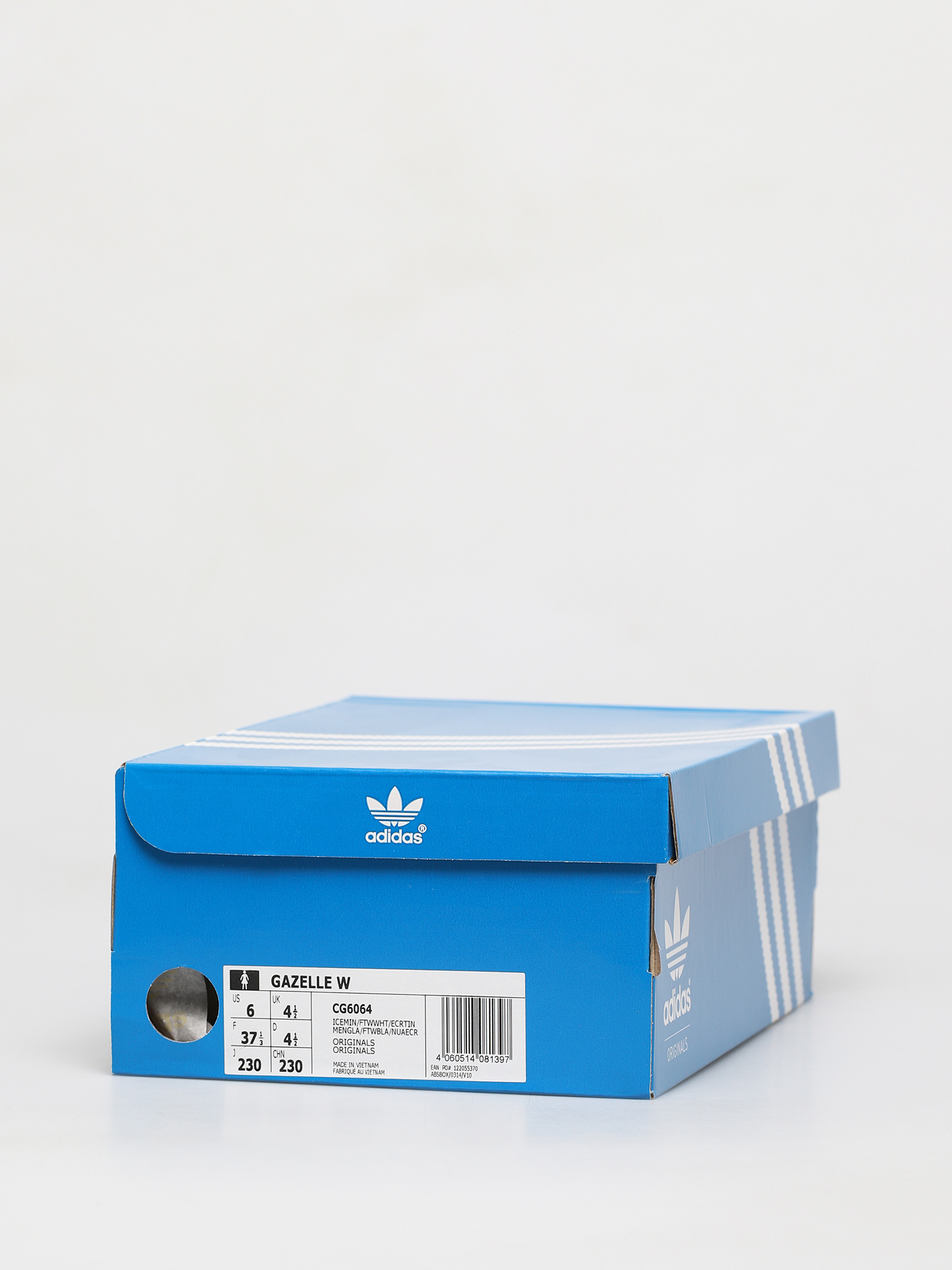 adidas Originals Gazelle Schuhe Wmn (ftwwht/ecrtin)