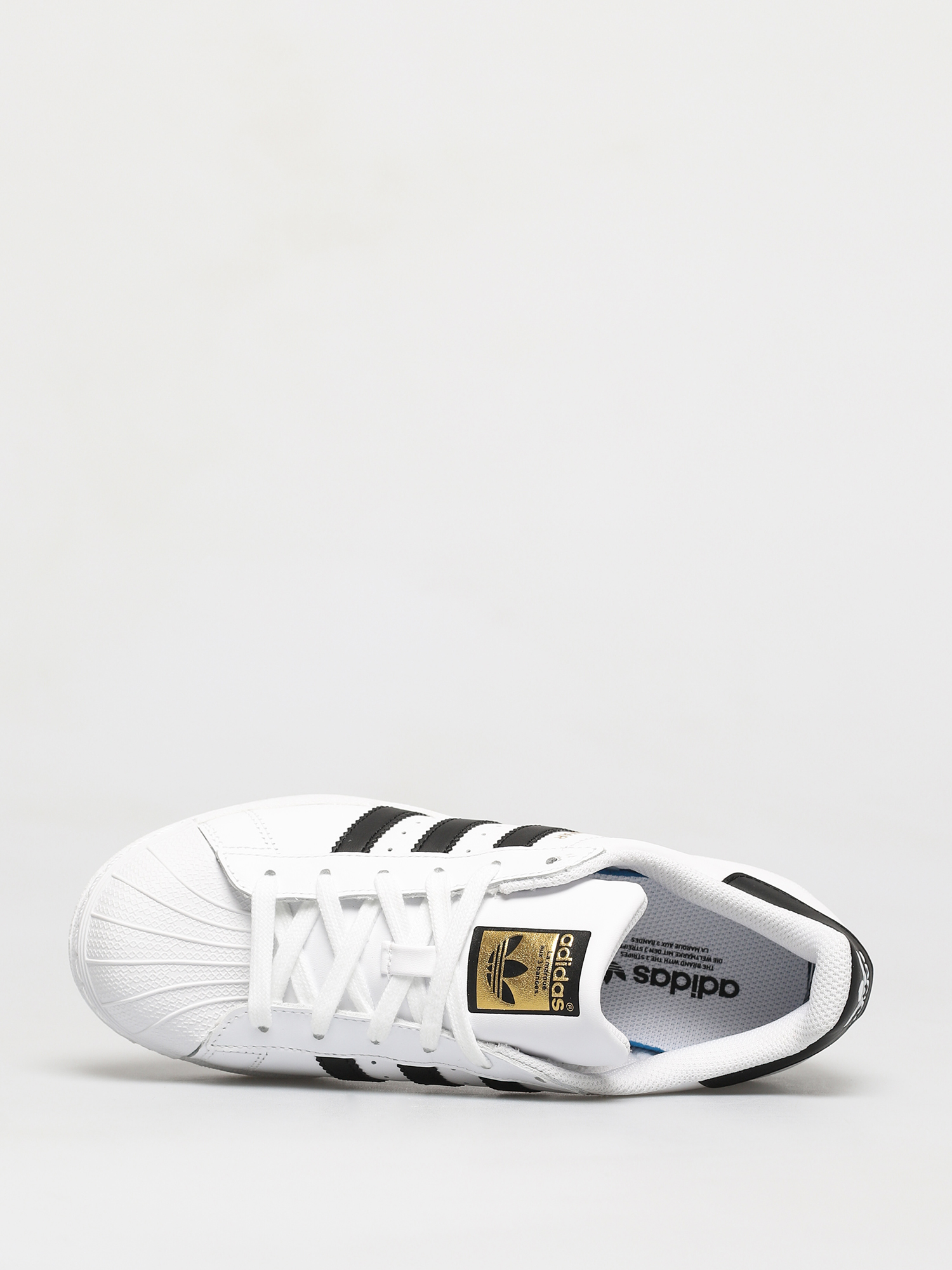 adidas superstar top view