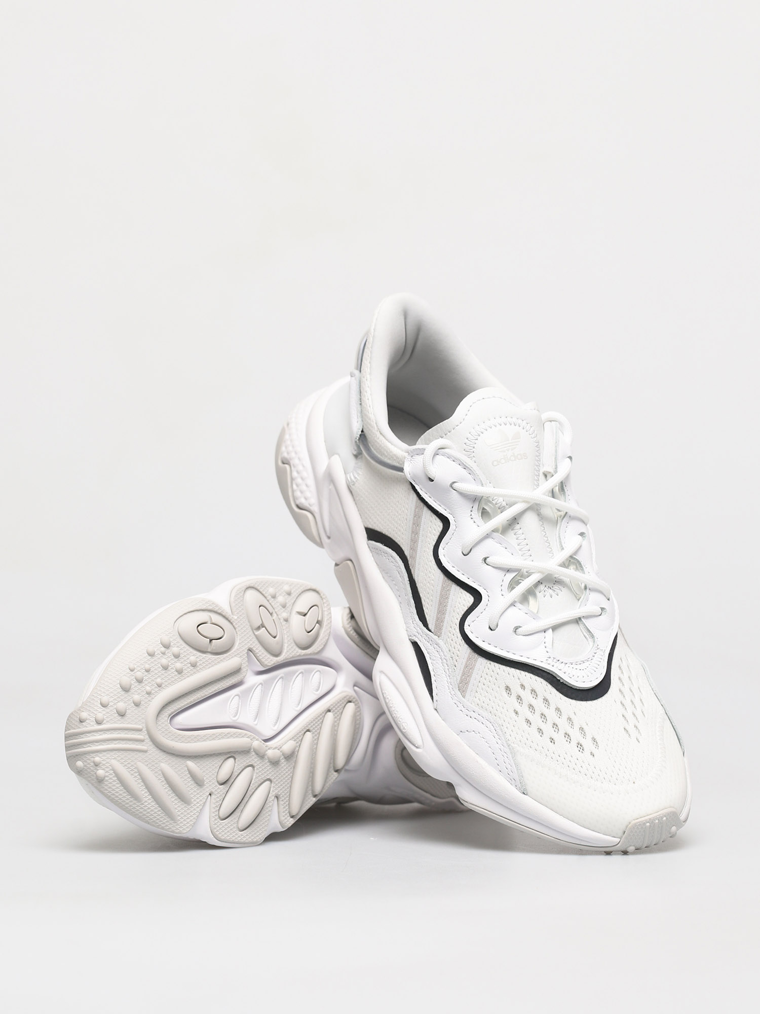 ozweego white grey one crystal white