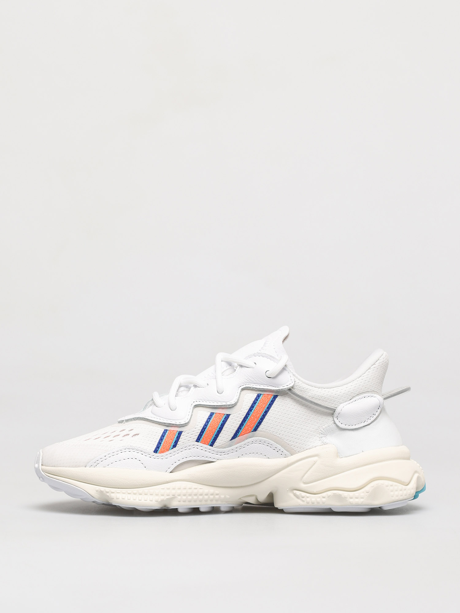 adidas Originals Ozweego Shoes Wmn (white/signal coral/blue glow)