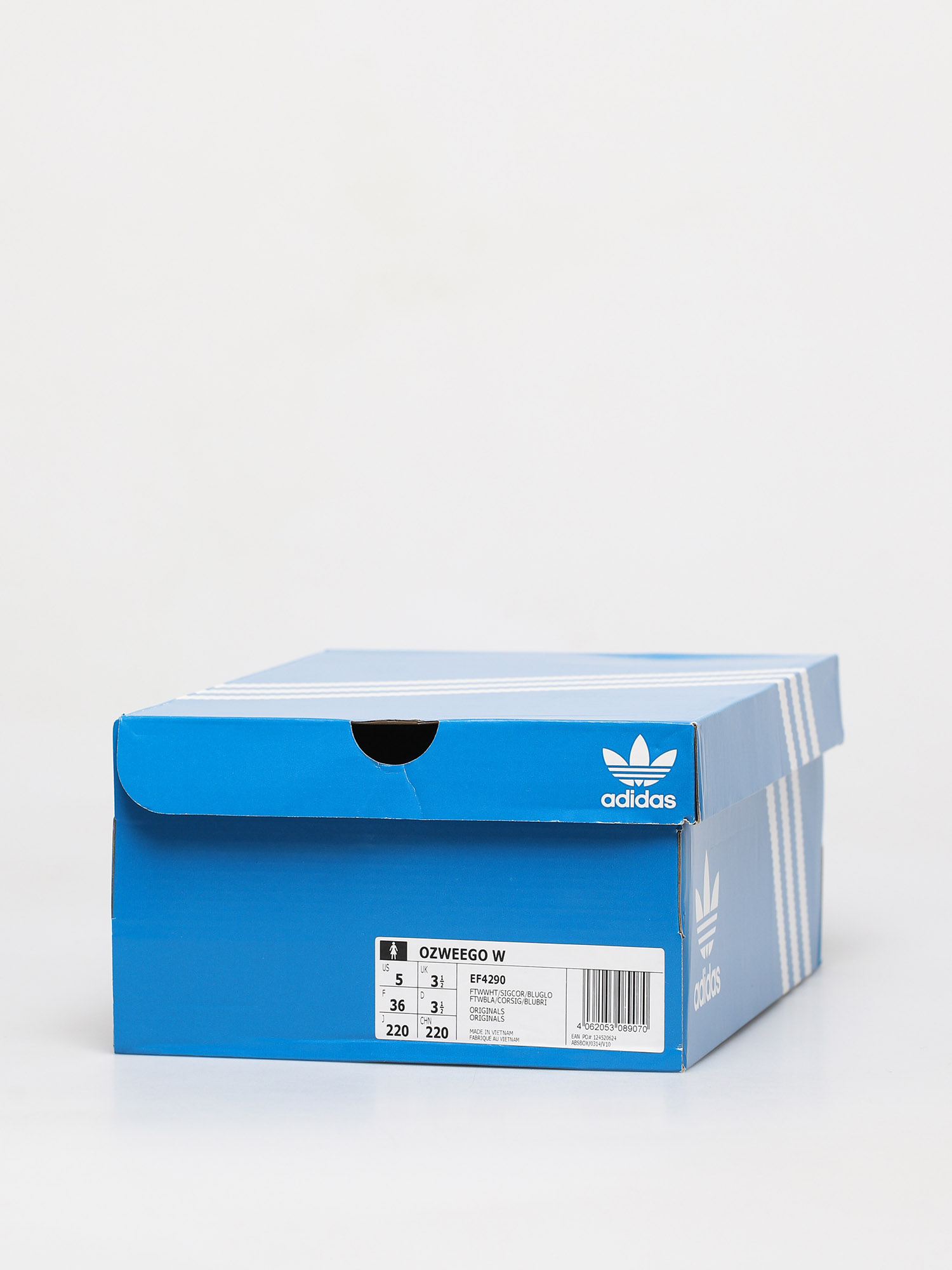 adidas Originals Ozweego Shoes Wmn (white/signal coral/blue glow)