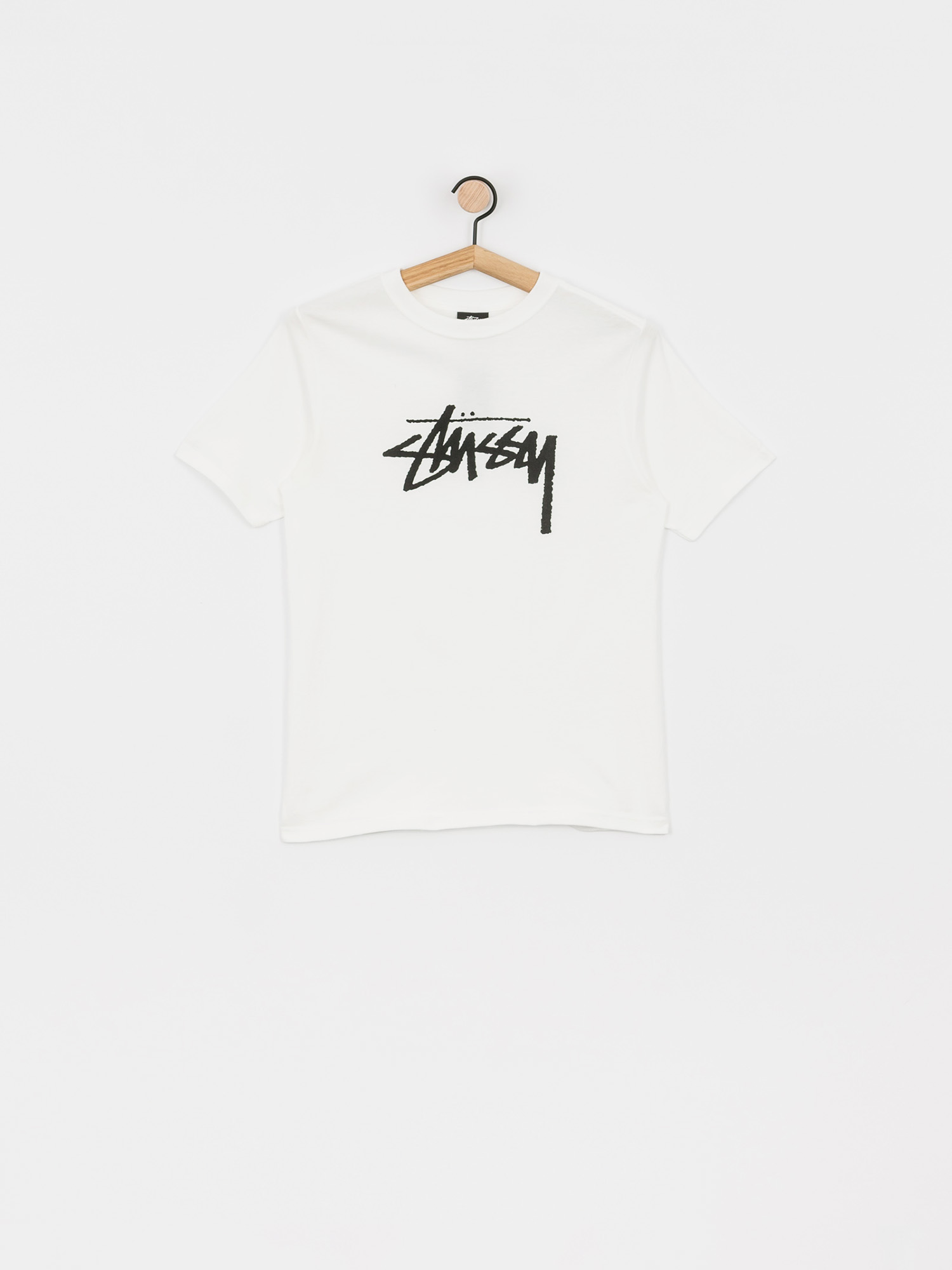 stussy white t shirt