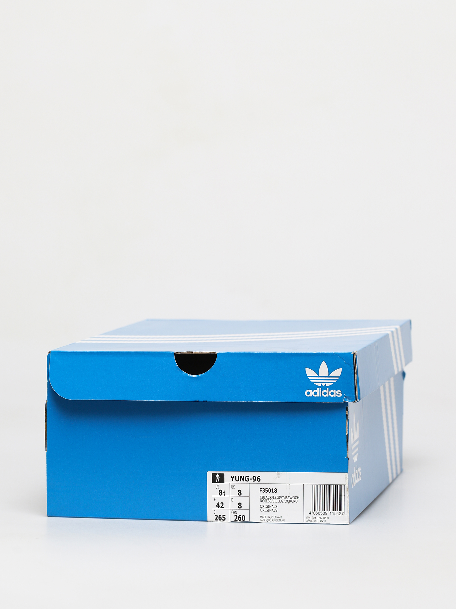 adidas Originals Yung 96 Schuhe (cblack/legivy/rawoch)